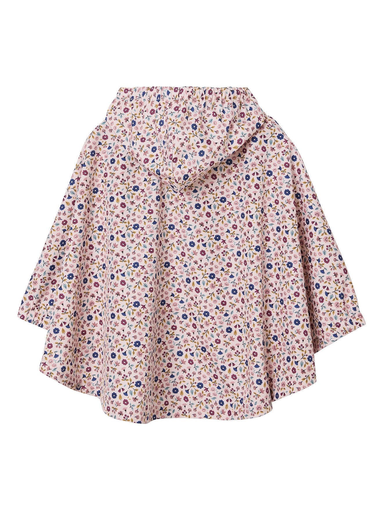 vertbaudet Krawatte Mädchen Regencape LILIBETH, geblümt