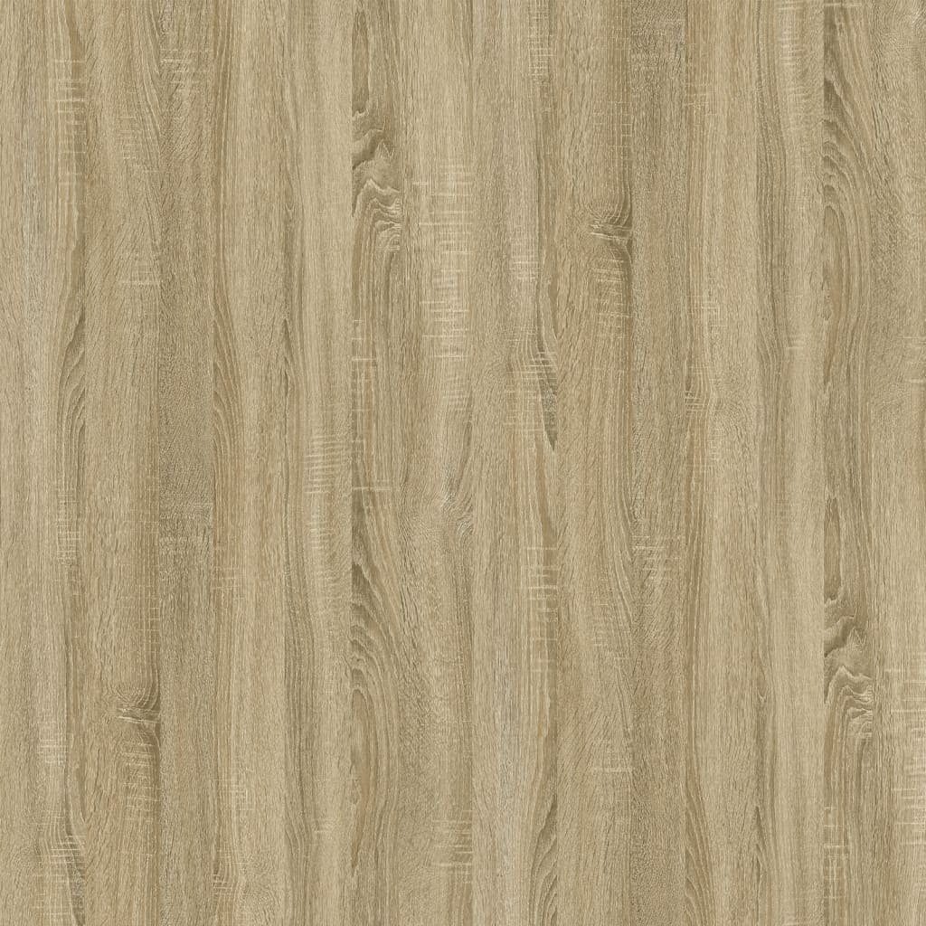 vidaXL Beistelltisch Sonoma Eiche | Sonoma-Eiche Holzwerkstoff Sonoma Eiche (1-St) 50x46x35 cm Beistelltisch
