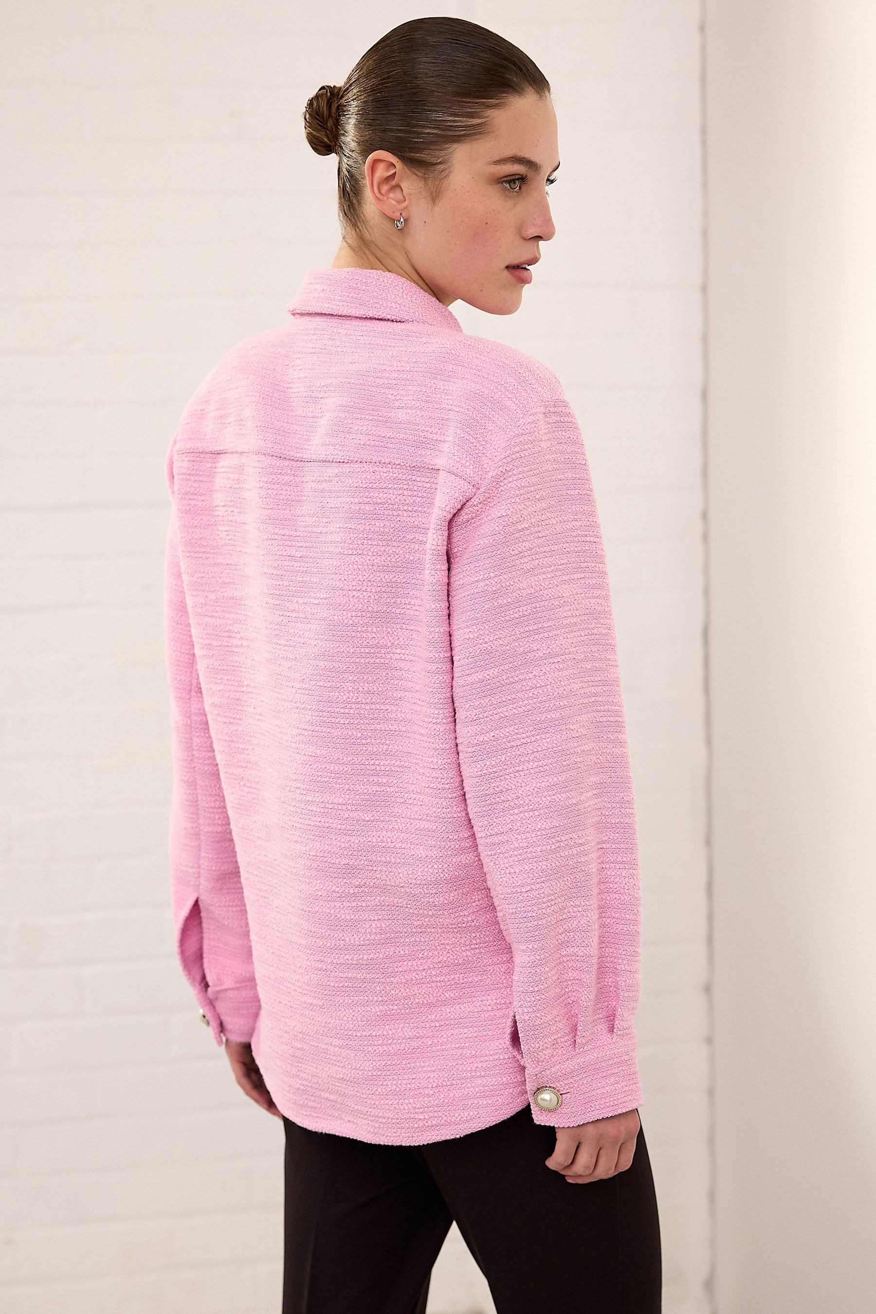 Next Hemdjacke Hemdjacke aus Bouclé zum Knöpfen (1-St) günstig online kaufen