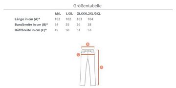 Ital-Design Jogginghose Herren Freizeit Stretch Hose in Schwarz