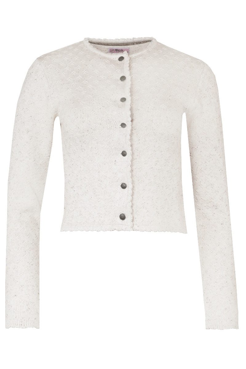 MarJo Trachtenjacke Trachten Strickjacke - TIEFENBACH - beige günstig online kaufen