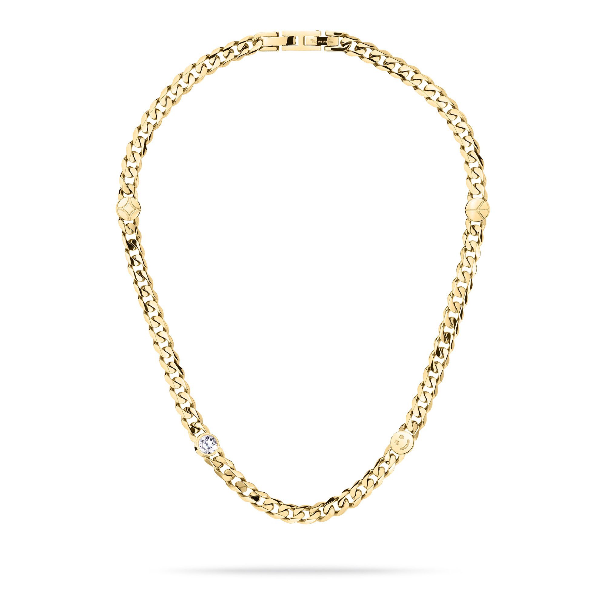 Tamaris Edelstahlkette Edelstahl goldfar...