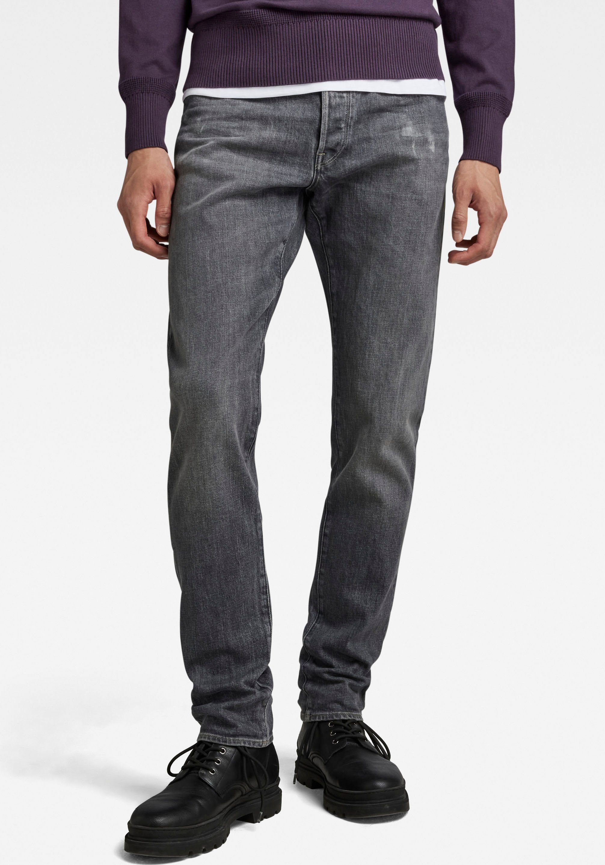 G-Star vintage rocket 3301 sky Slim-fit-Jeans Slim RAW