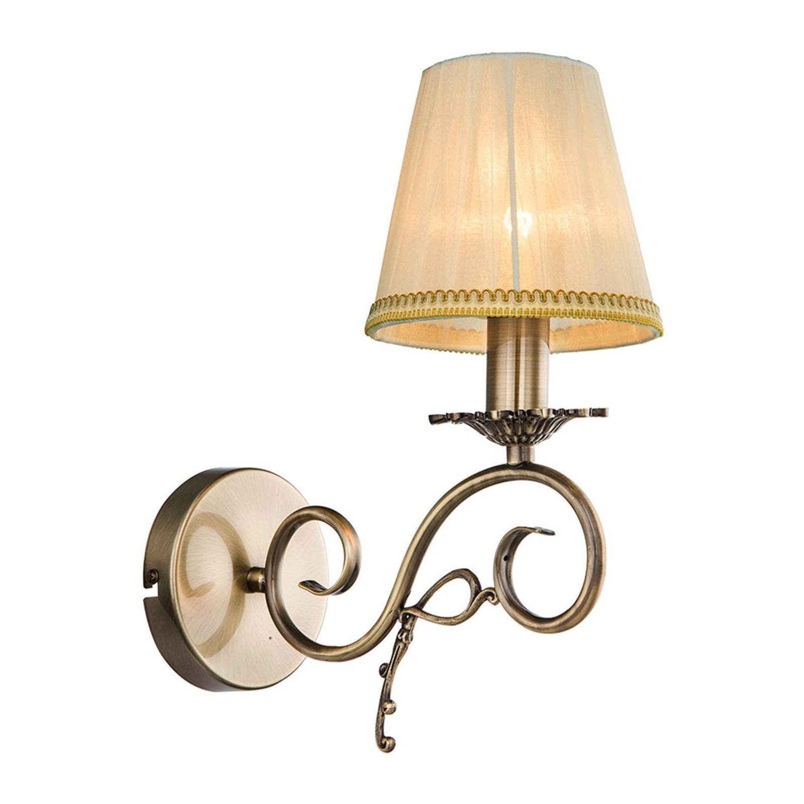 Lindby Wandleuchte Finnick, Bronze IP20, 1 x 40 W