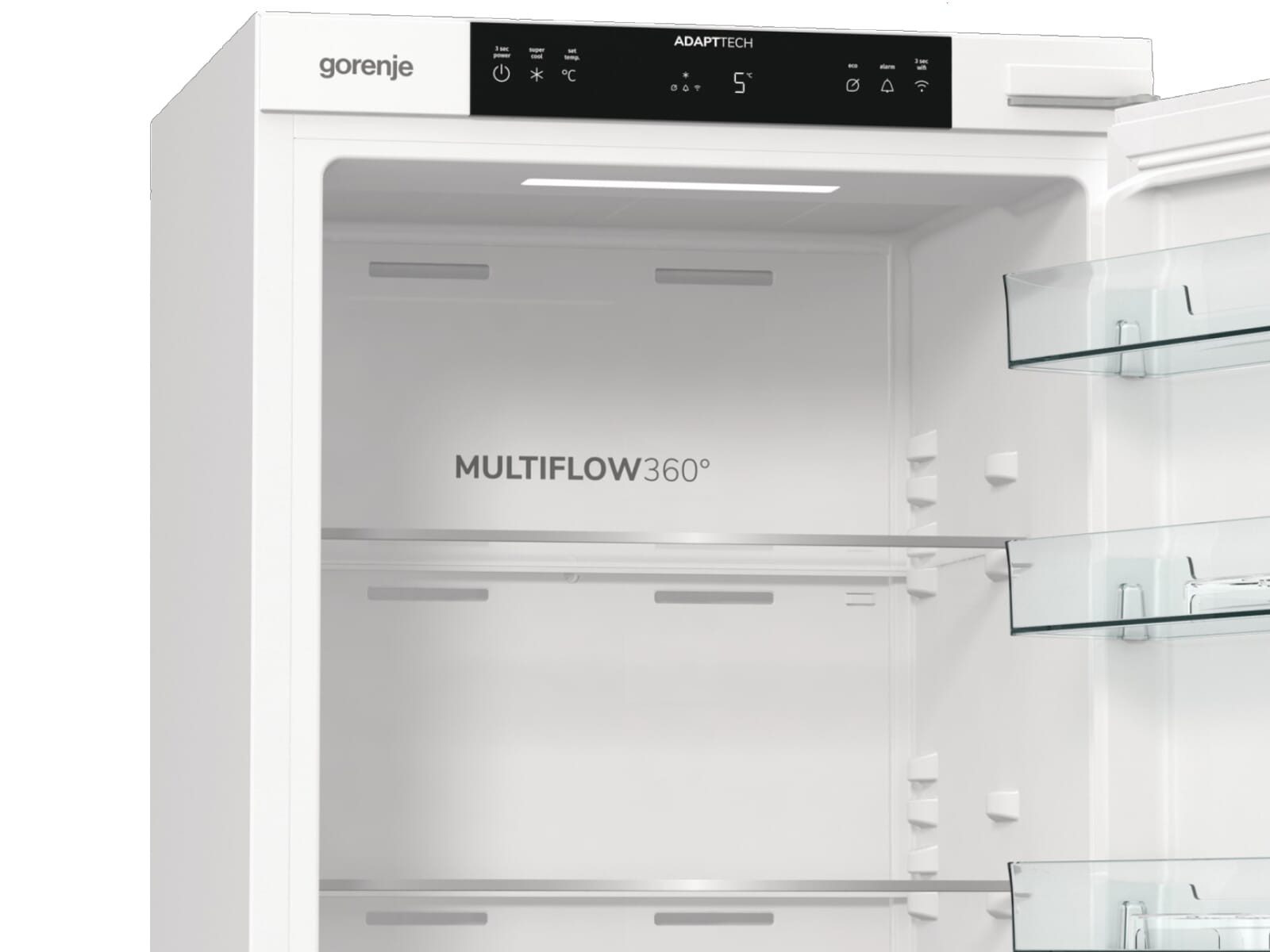 GORENJE Einbaukühlschrank RI517E41WF, 0.0 cm hoch, integrierbar – Bild 5 von 5