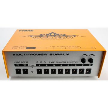 FAME Netzteil (DCT-200 Multi-Power Supply, Effektgeräte Netzteil, Universelles)
