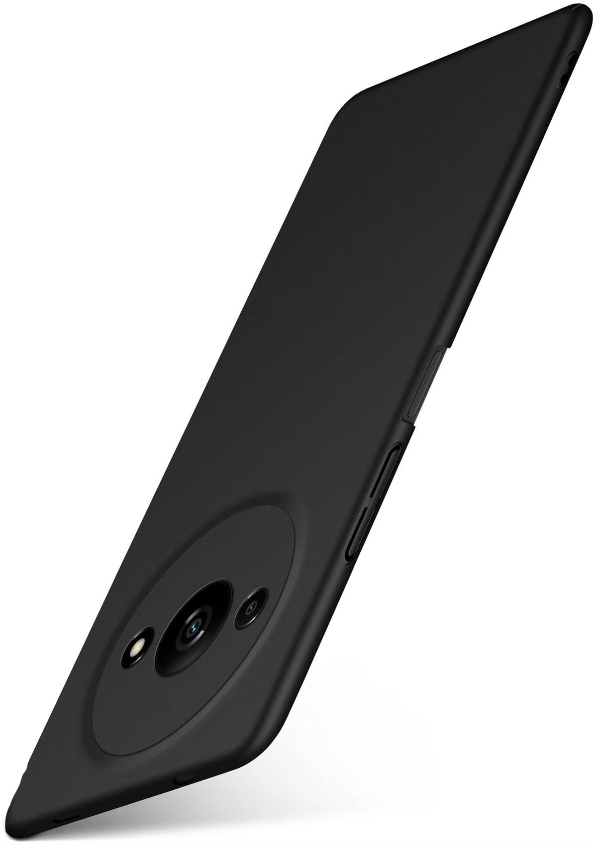 moex Handyhülle moex® Alpha Case für Xiaomi Redmi A3, Hülle ultra dünn, Hardcase Back Cover, Schutzhülle Minimalistisch
