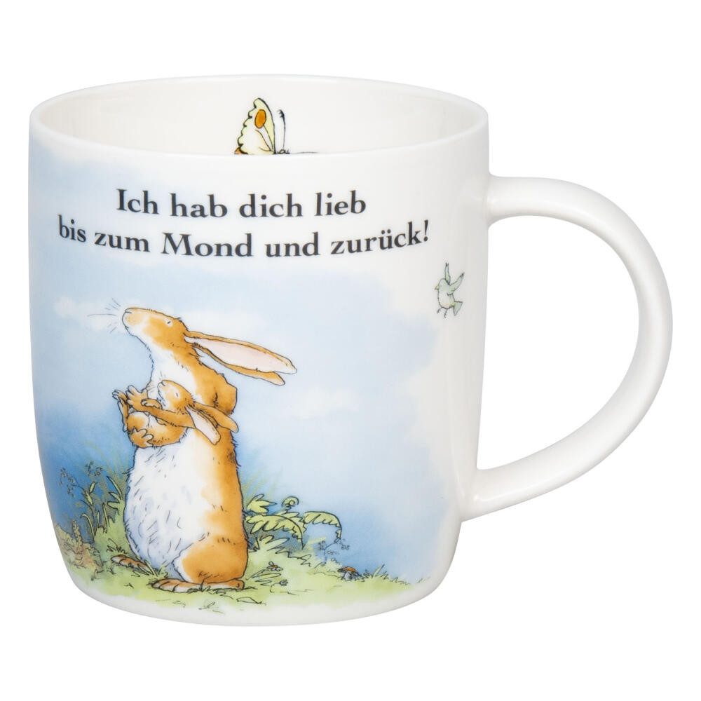 Könitz Becher Ich hab dich lieb bis zum Mond, 400 ml, New Bone