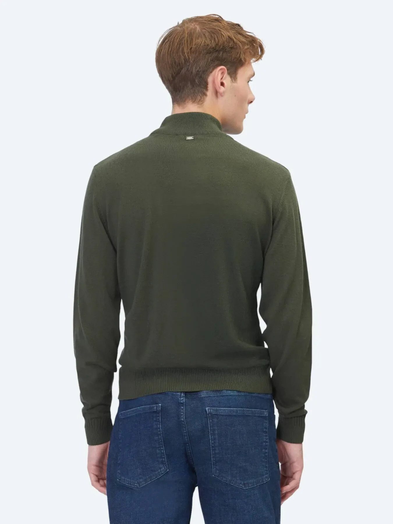 KİP Steppweste Khaki Strickpullover