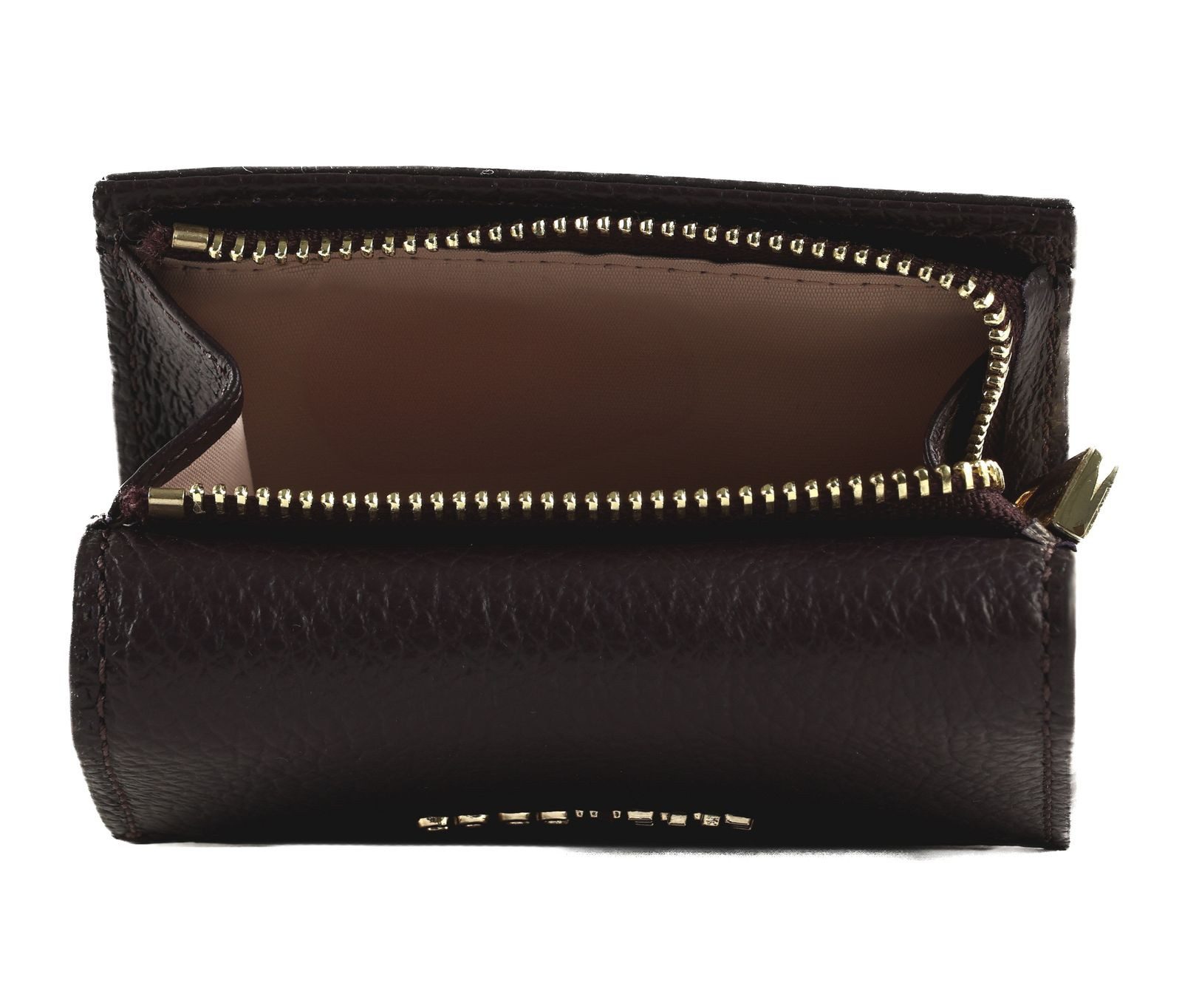 COCCINELLE Geldbörse Wallet Grained Leather, aus echtem Rindsleder mit RFID-Blocker Schutz