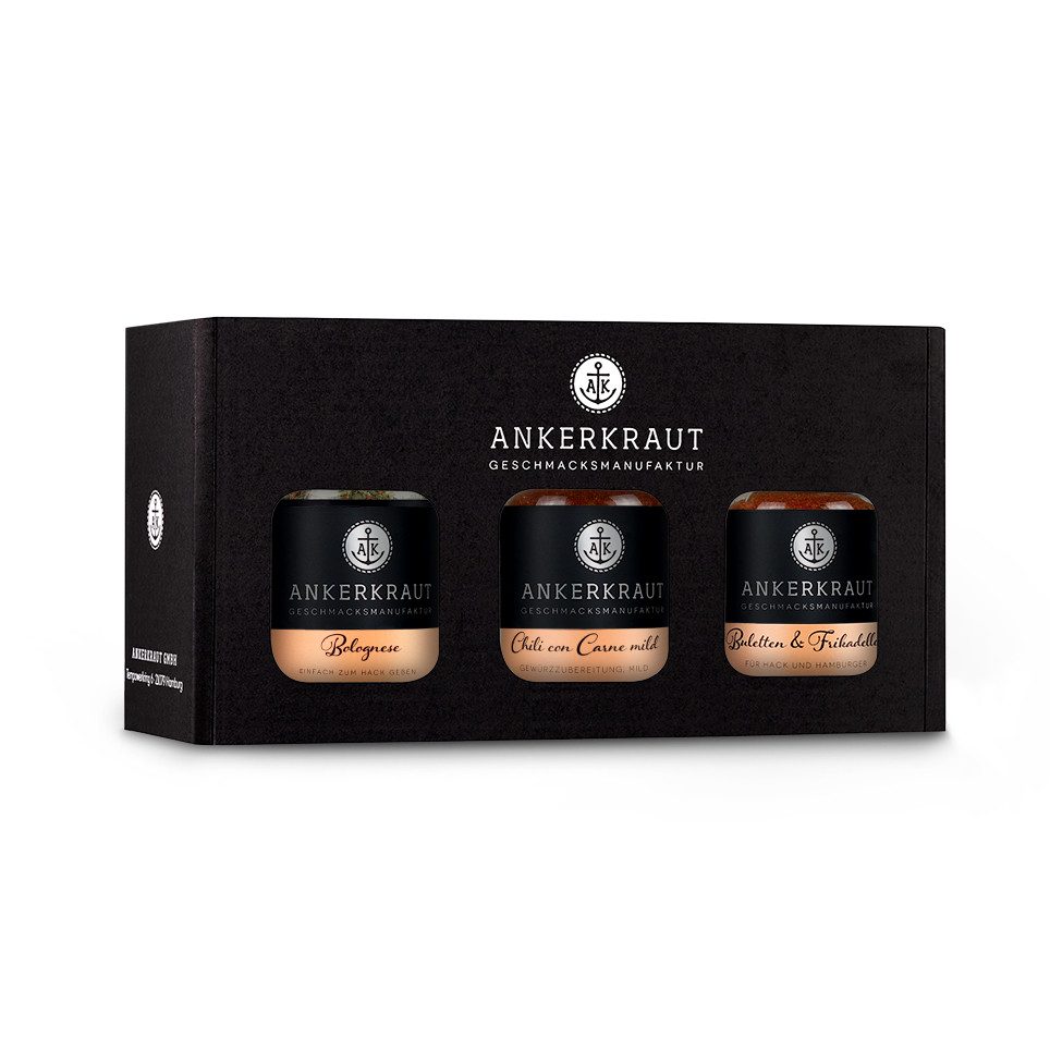 Ankerkraut Gewürz Hack Pack Gewürz-Box, Hack Pack Gewürz-Box