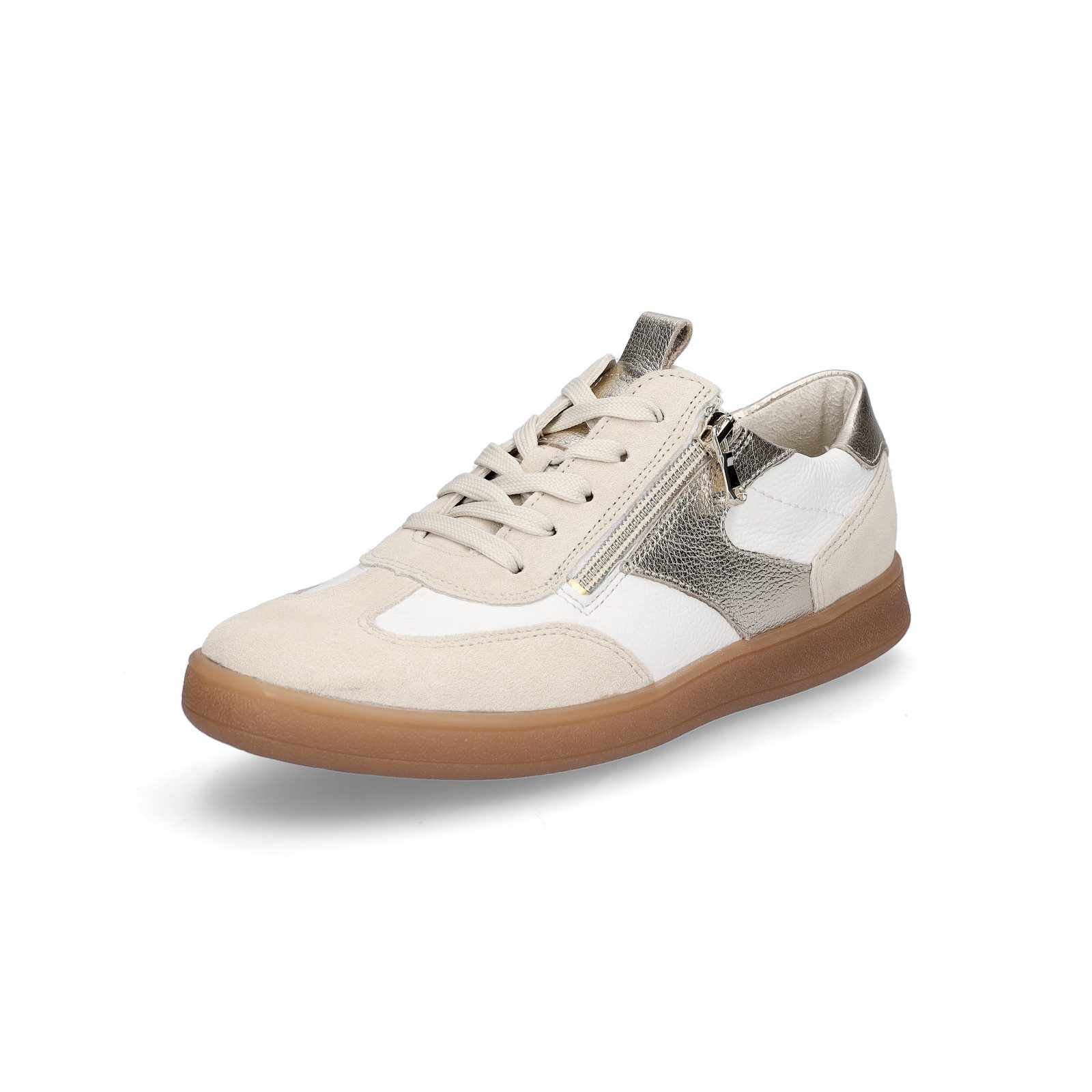 Waldläufer Waldläufer Damen Sneaker H-Daisy beige weiß Sneaker