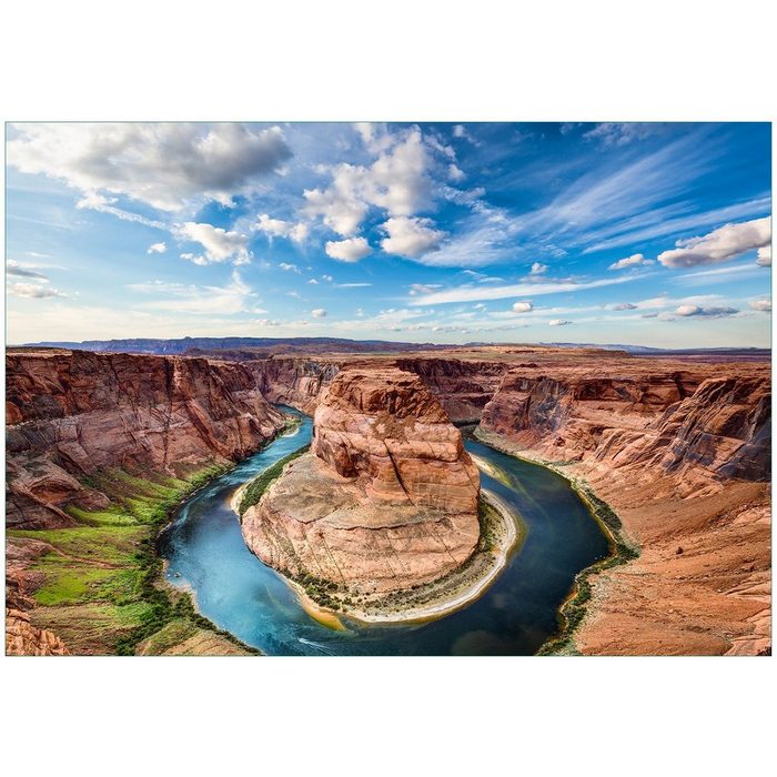 Wallario Vliestapete Grand Canyon Seidenmatte Oberfläche hochwertiger Digitaldruck in verschiedenen Größen erhältlich