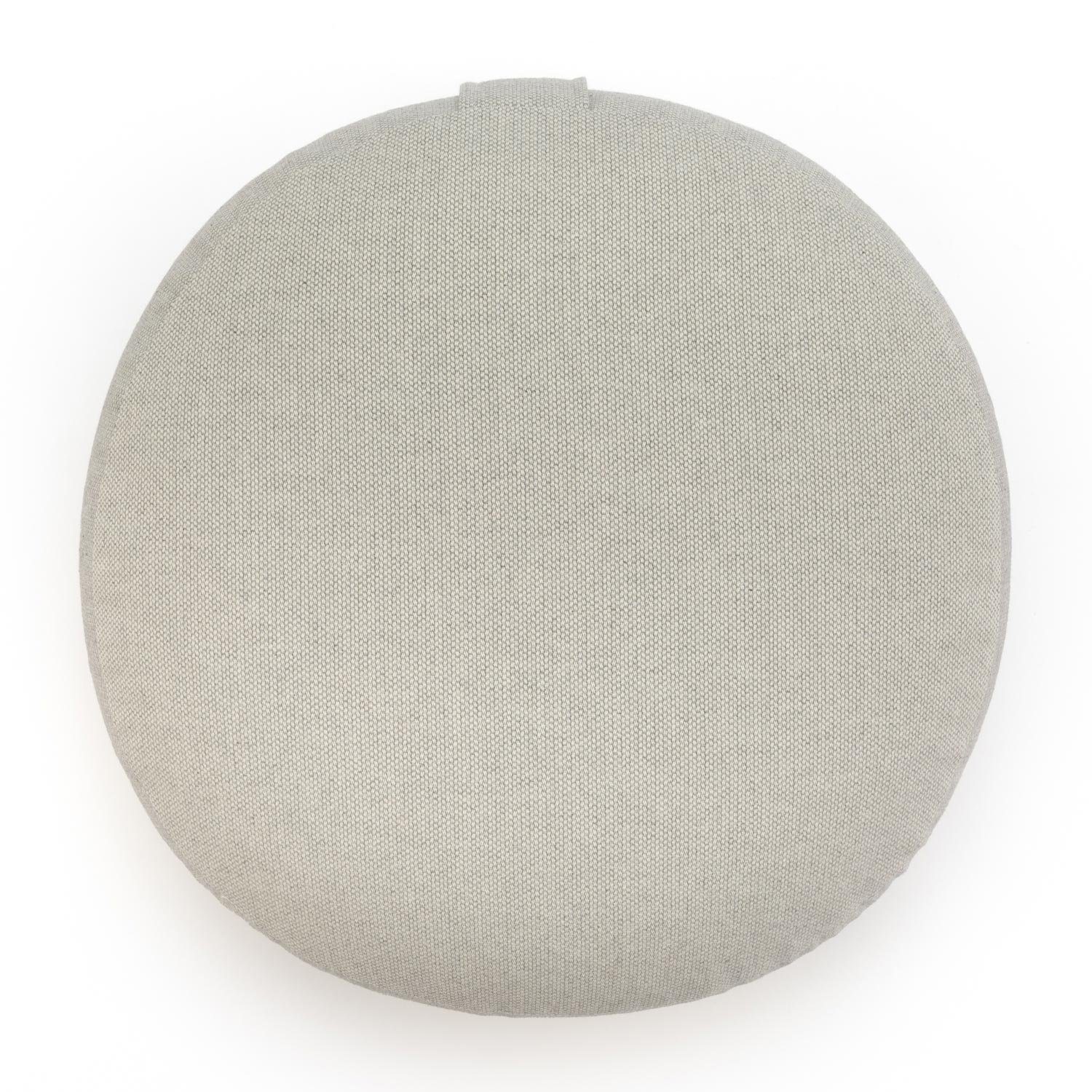 bodhi Meditationskissen BIG RONDO groß-flach Meditationskissen, CLASSIC dobby grau