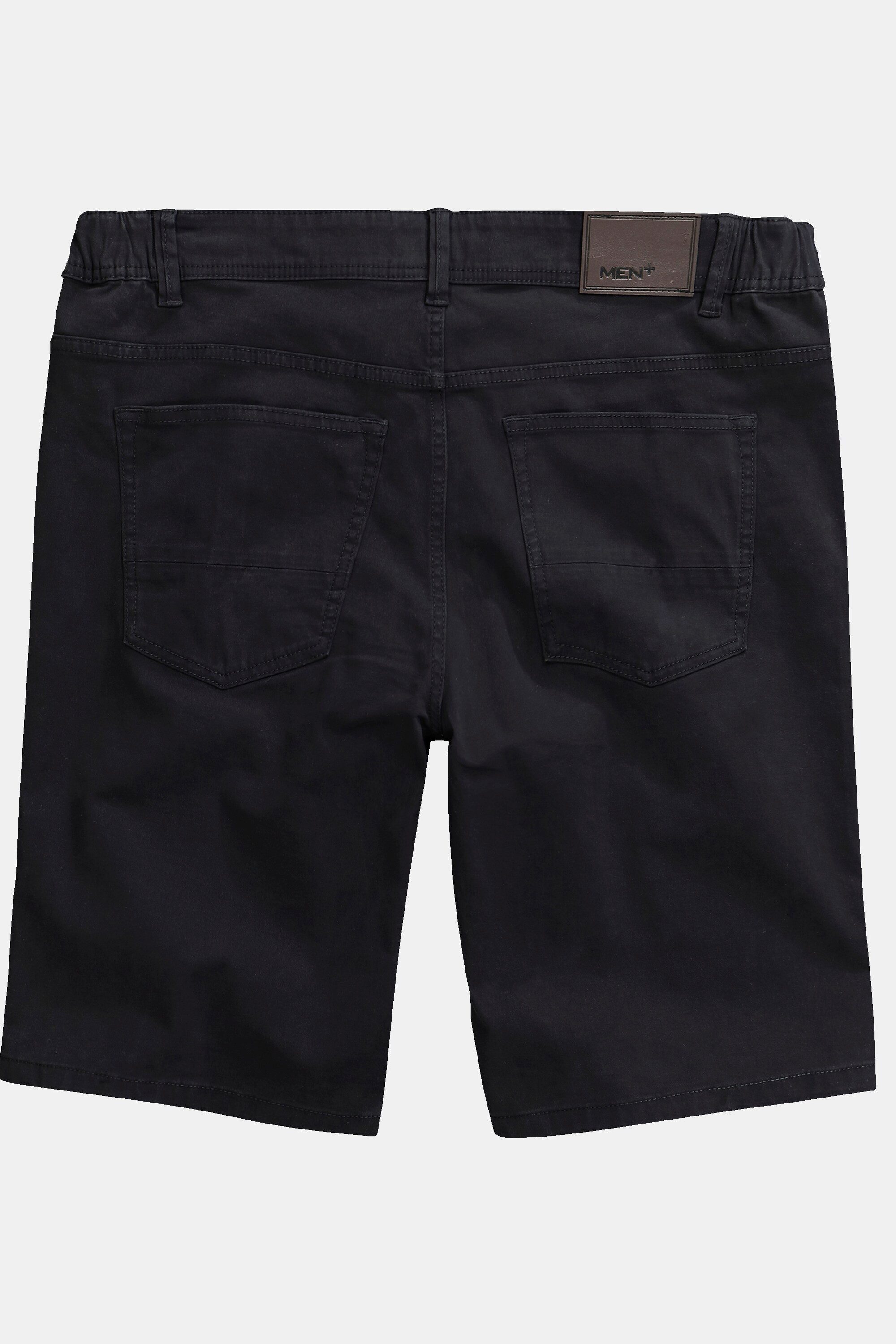 Men Plus Jeansbermudas Jeans-Bermuda teilelastischer Bund