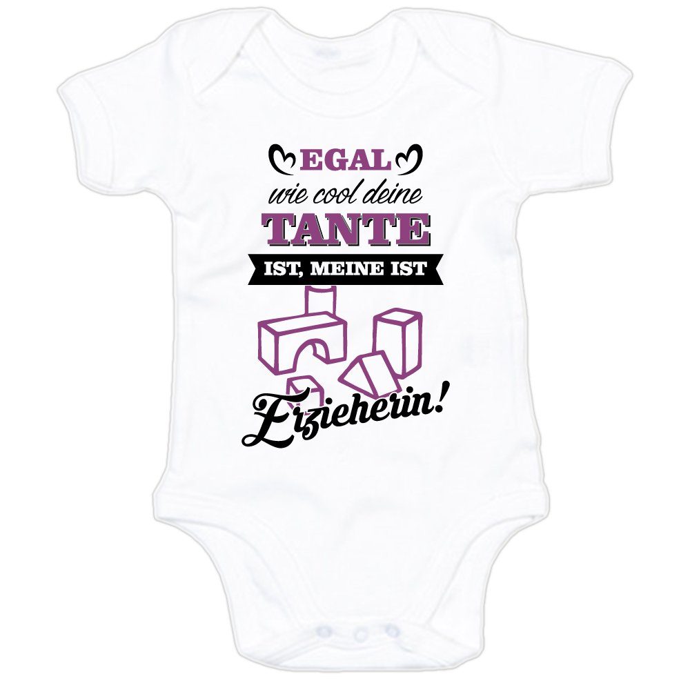 Kurzarmbody Egal wie cool deine Tante ist, meine ist Erzieherin!