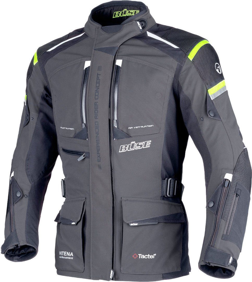 Büse Motorradjacke Nova Damen Motorrad Textiljacke Rückenprotektor enthalten,herausnehmbare Membrane,wasserdicht