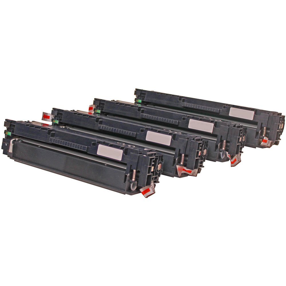 ABC Tonerkartusche, Canon 4x LBP-620 54 Kompatibles I-Sensys 054H für Toner Series Set