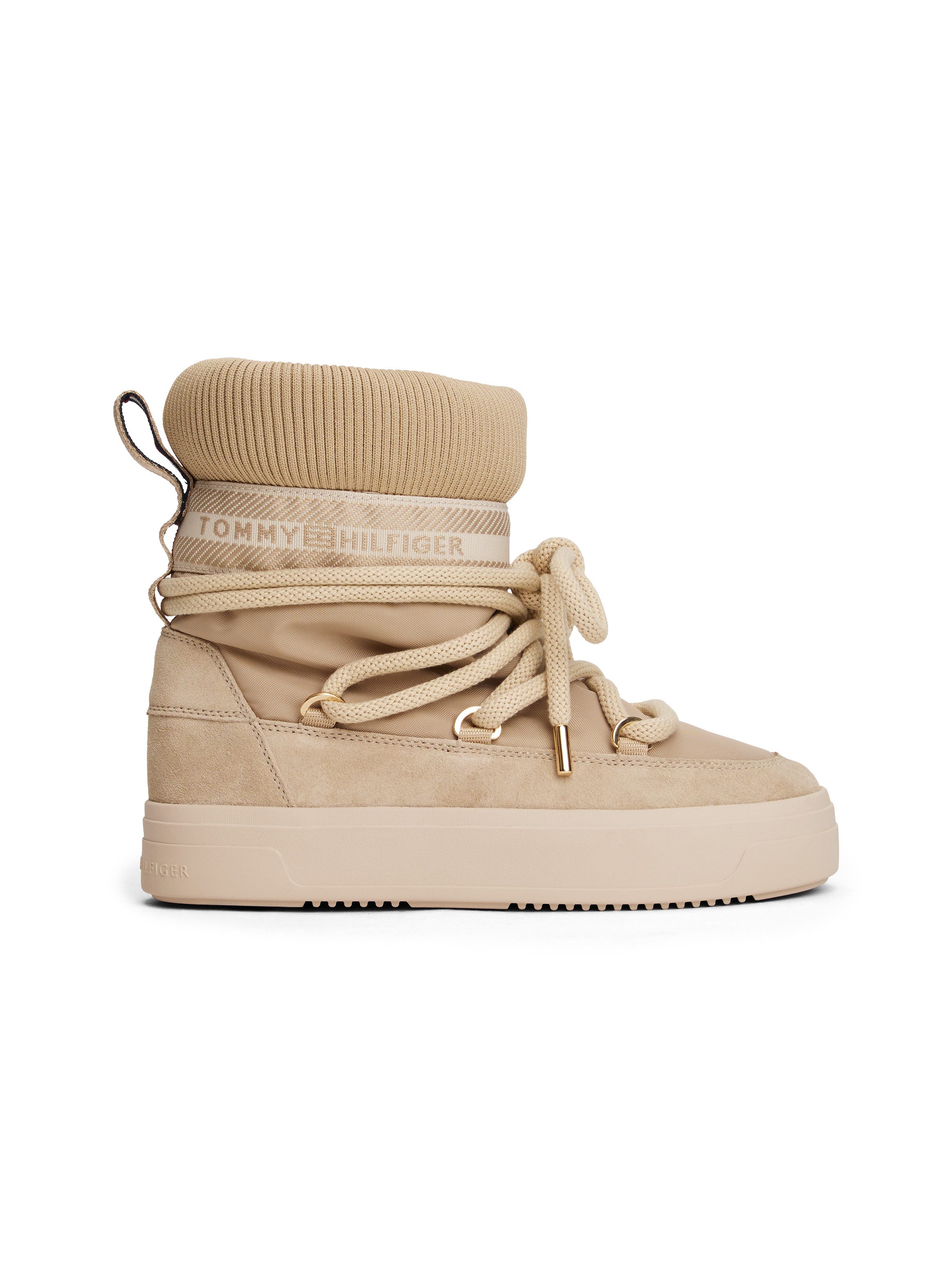 TOMMYTECH LOGOTAPE SNOWBOOT WARM Schnürboots