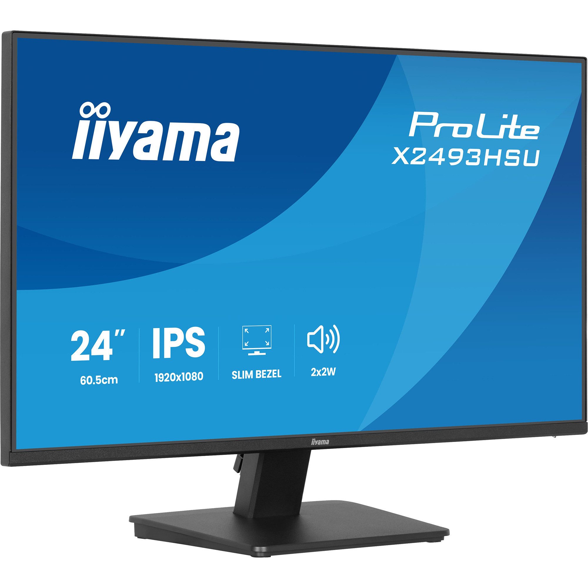 Iiyama iiyama ProLite X2493HSU-B1, LED-Monitor, (FullHD, TFT-Monitor (1920 x 1080 px)