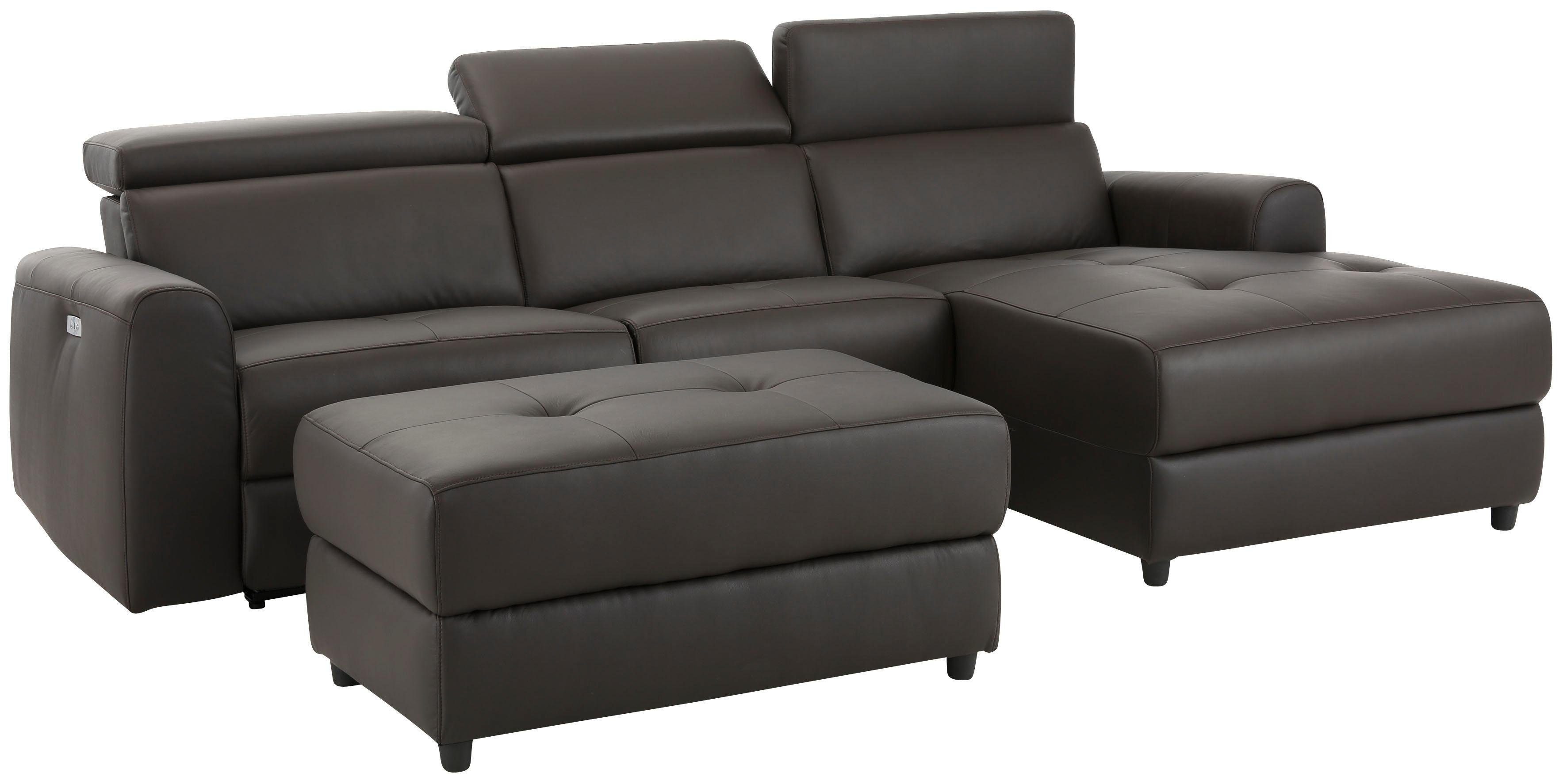 Home affaire Ecksofa "Sentrano, L-Form," 275 cm, man. o. elektr. Relaxfunkt günstig online kaufen