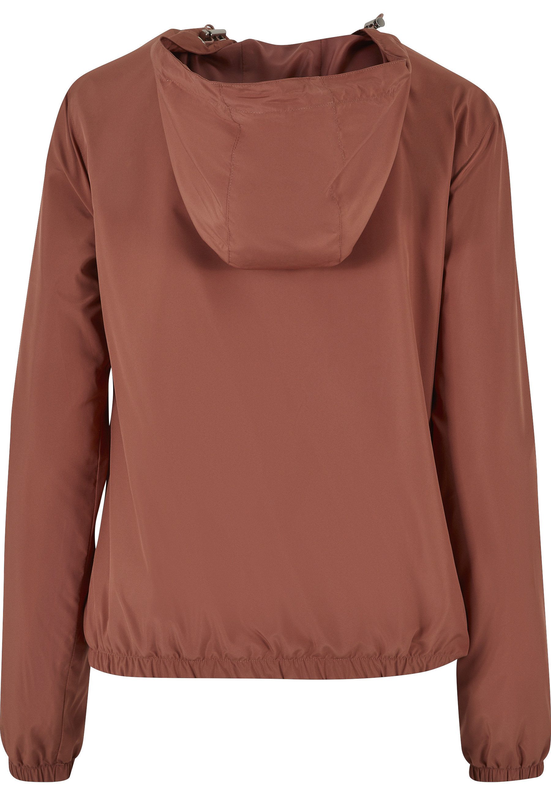 URBAN CLASSICS Allwetterjacke Urban Classics Damen Ladies Basic Pull Over Jacket (1-St)