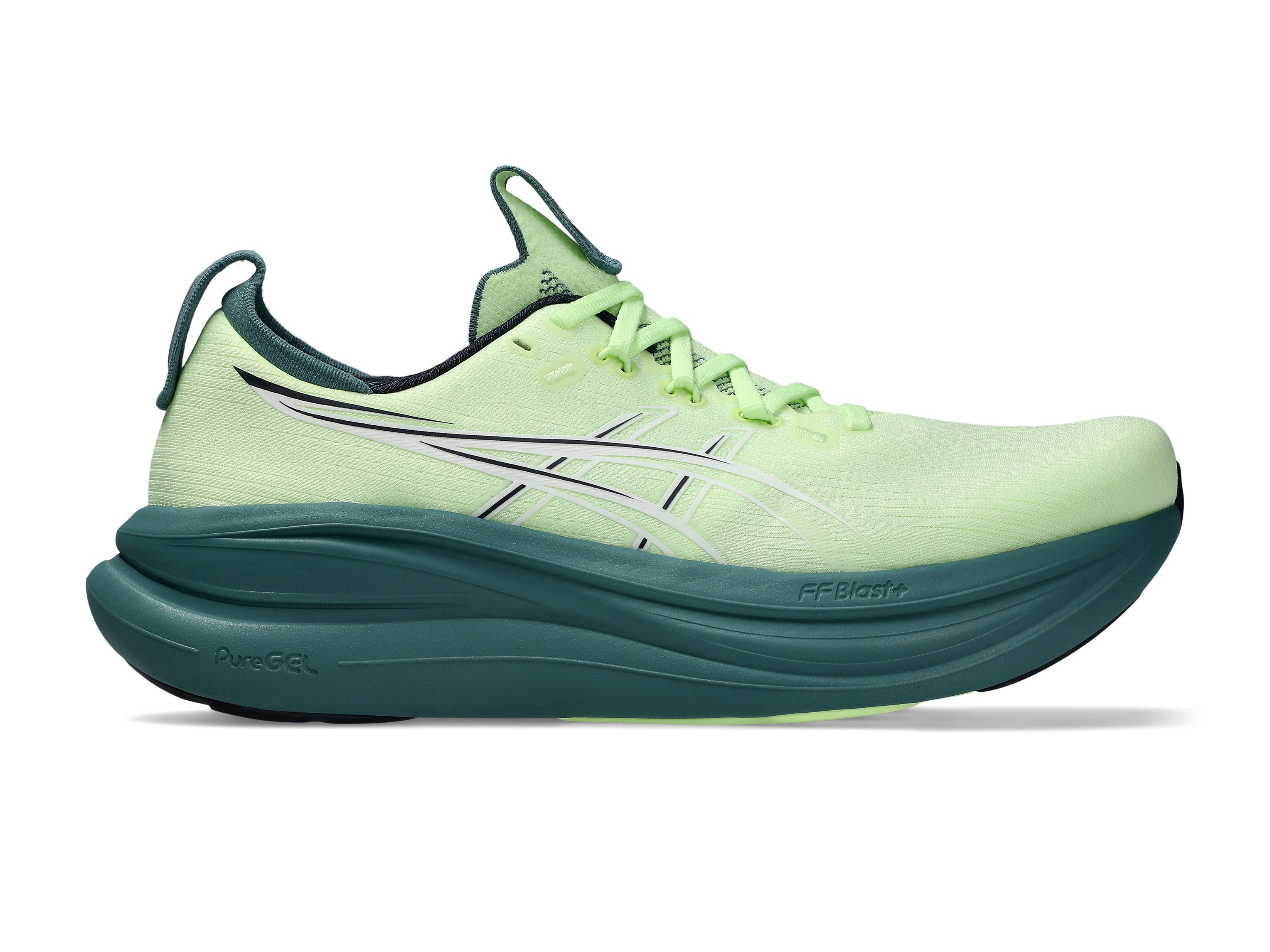Asics GEL-NIMBUS 28 Laufschuh mit Knit-Obermaterial, mit FF BLAST PLUS Dämpfung