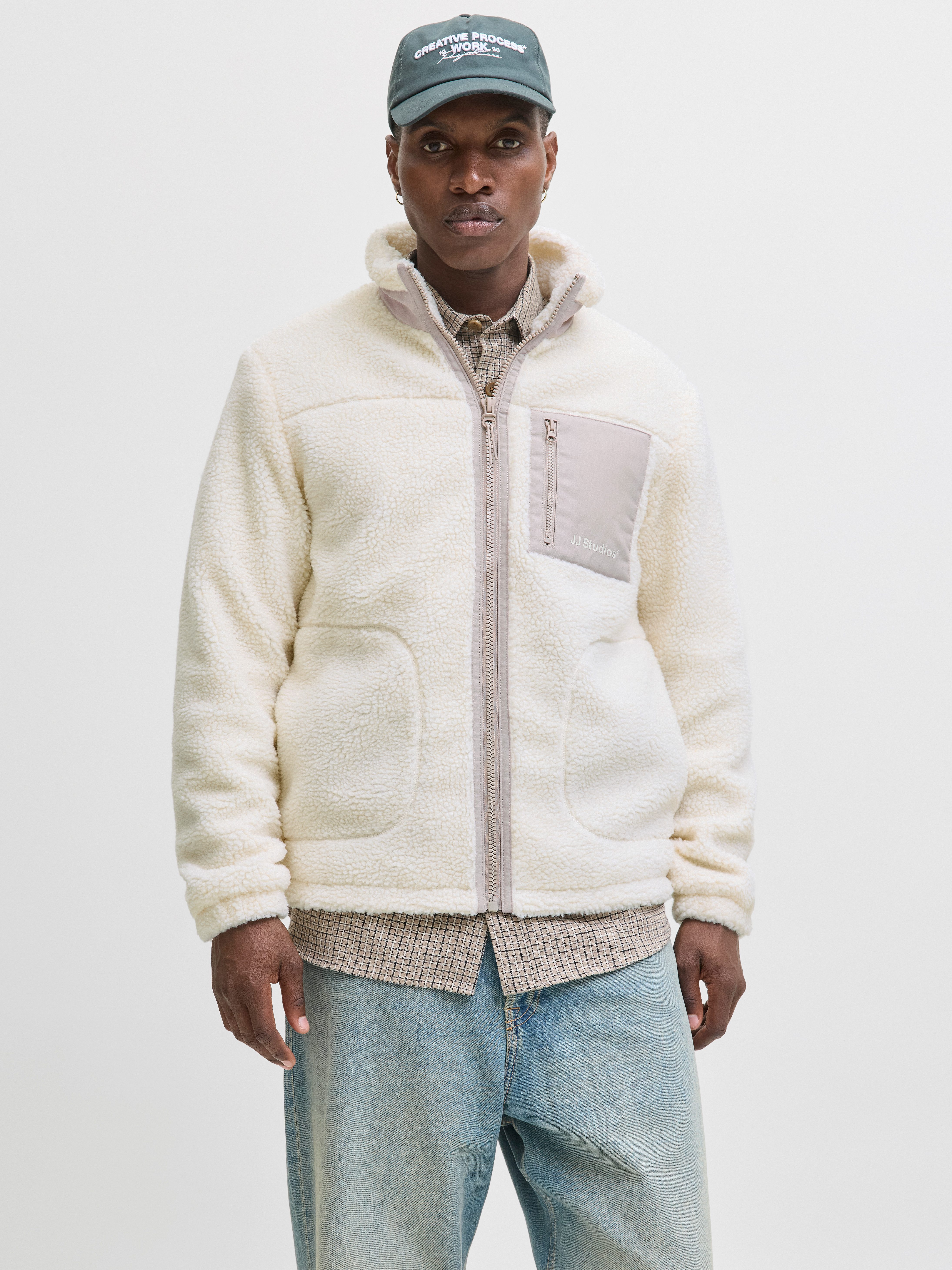 Fleecejacke JJESOHO TEDDY JACKET NOOS