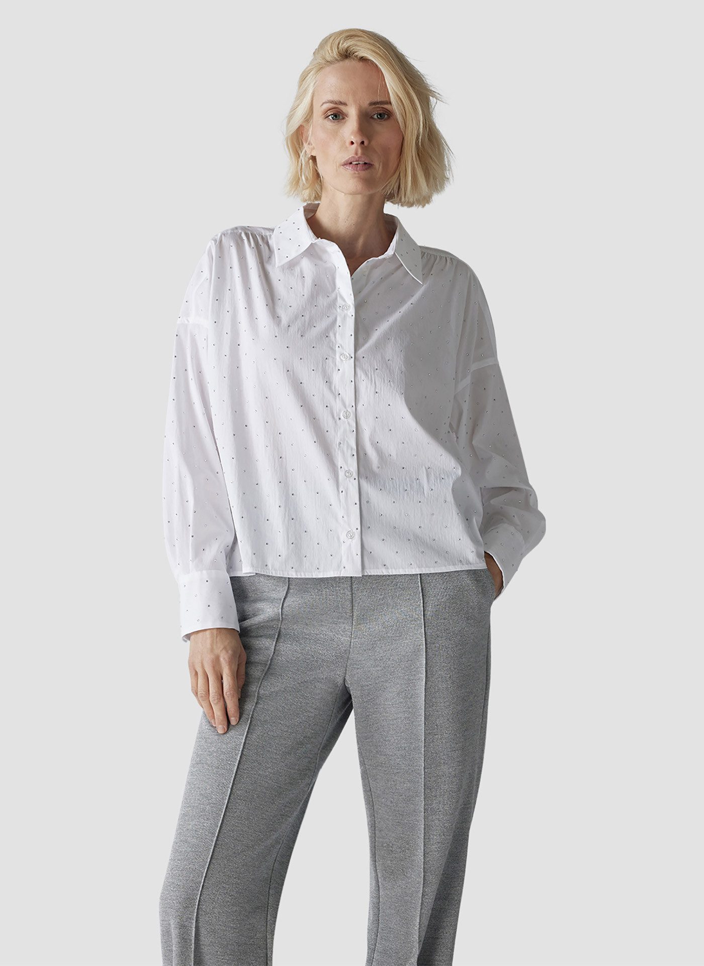 Klassische Bluse Bluse