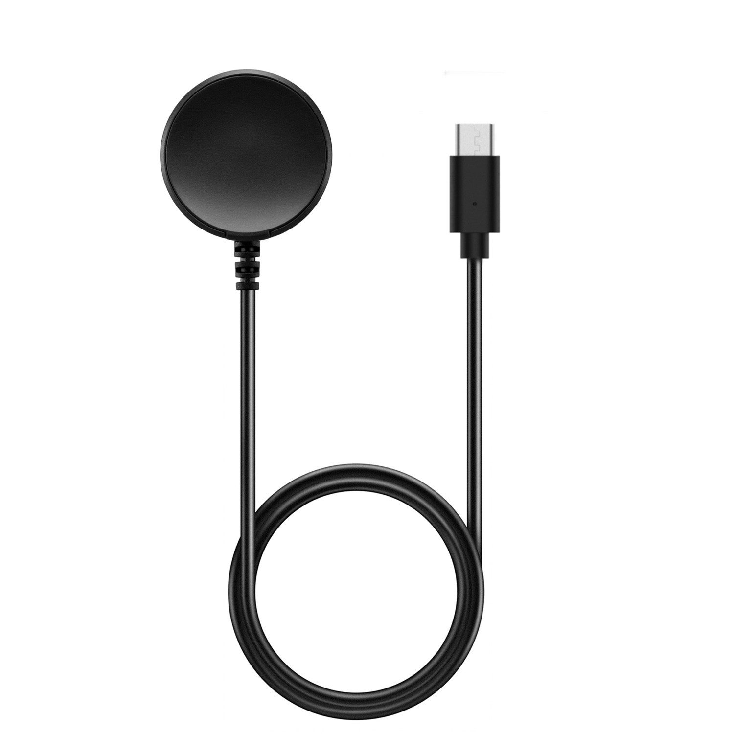 Wigento Für Samsung Galaxy Watch Ultra 47mm Magnetisches USB-C Smart Ladekabel Stromadapter