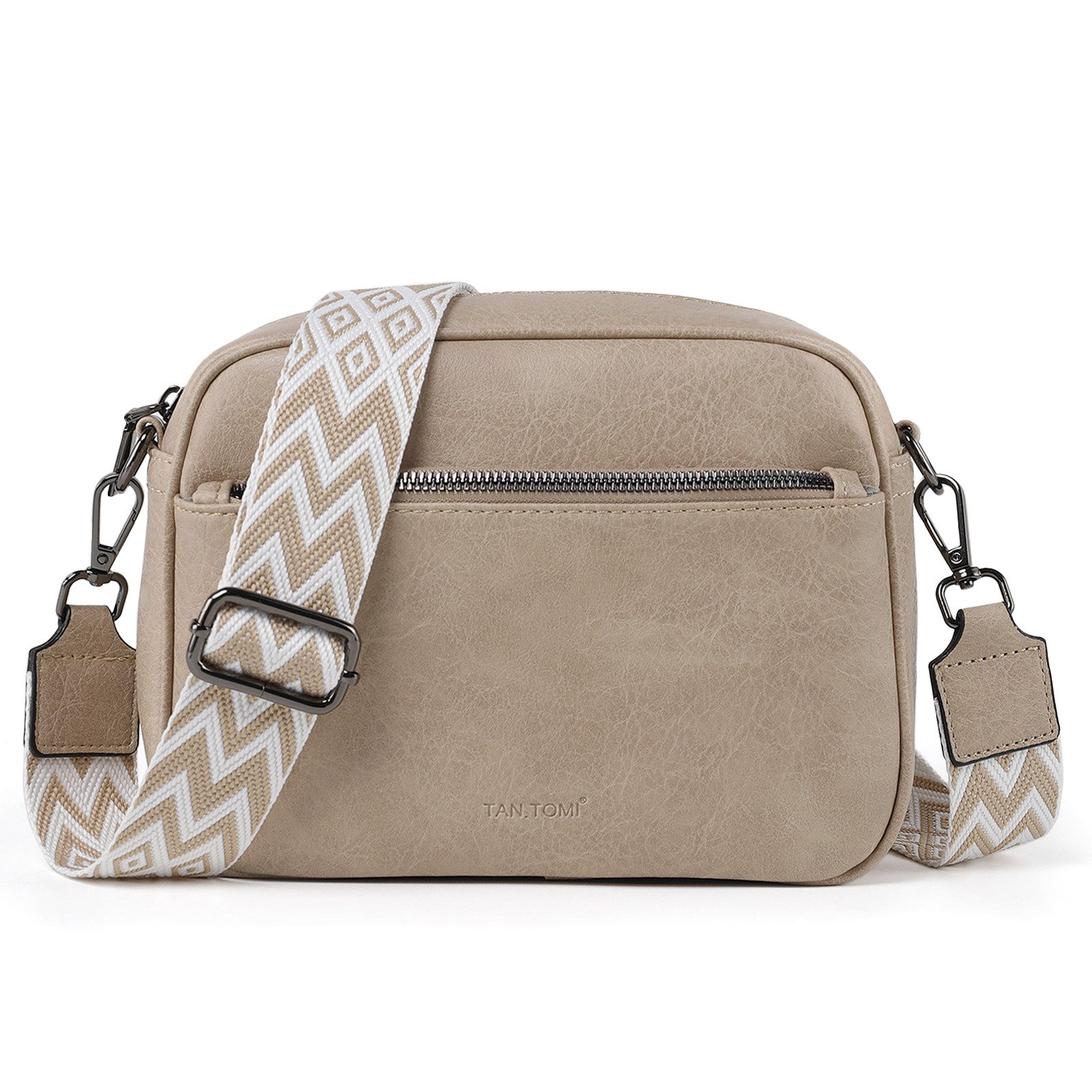 TAN.TOMI Umhängetasche Damen Handy Schultertasche, Kunstleder Crossbody Umh günstig online kaufen