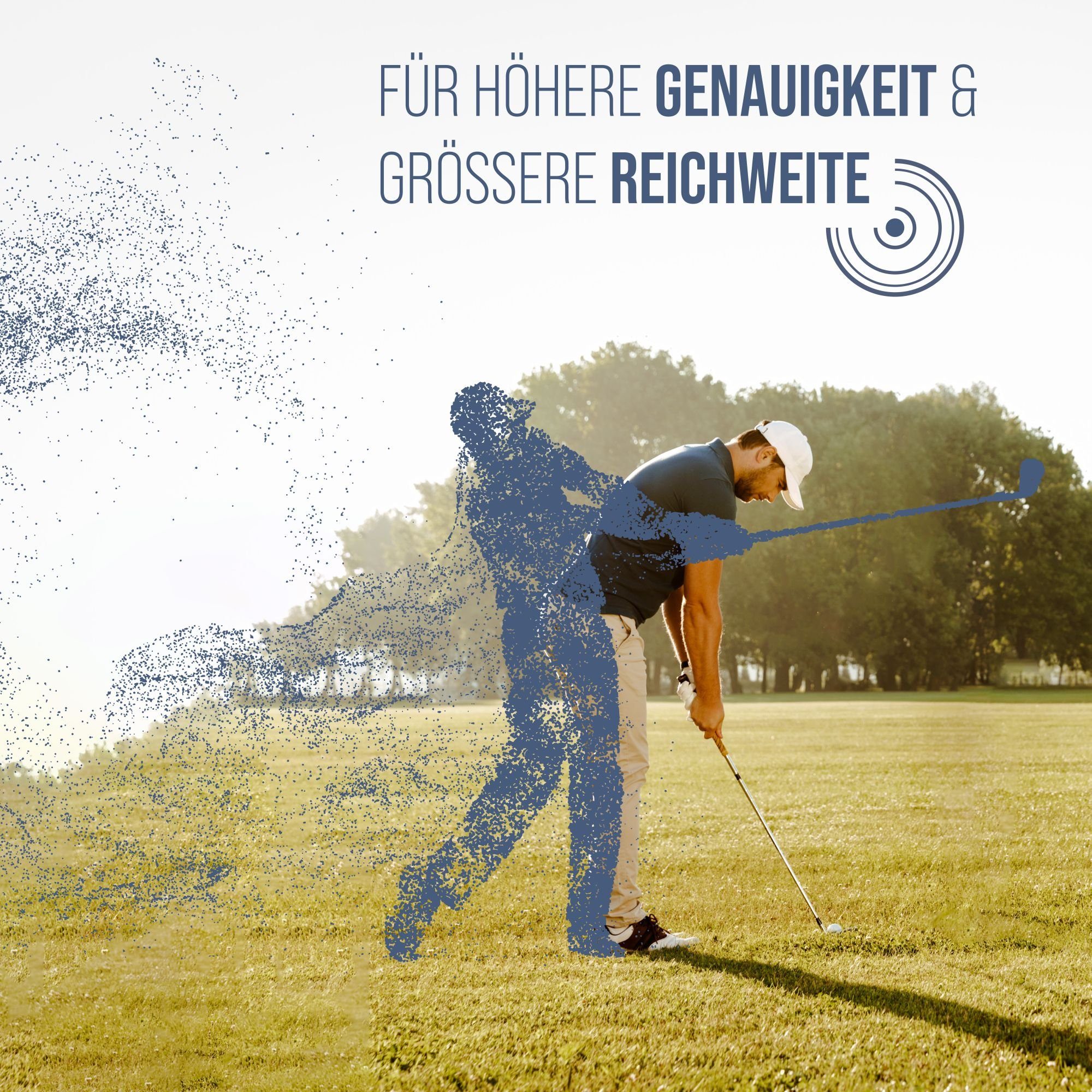 Vendix Golftee 152x Golf Impact Sticker - Impact Tape für ganzjähriges Training, Für Eisen