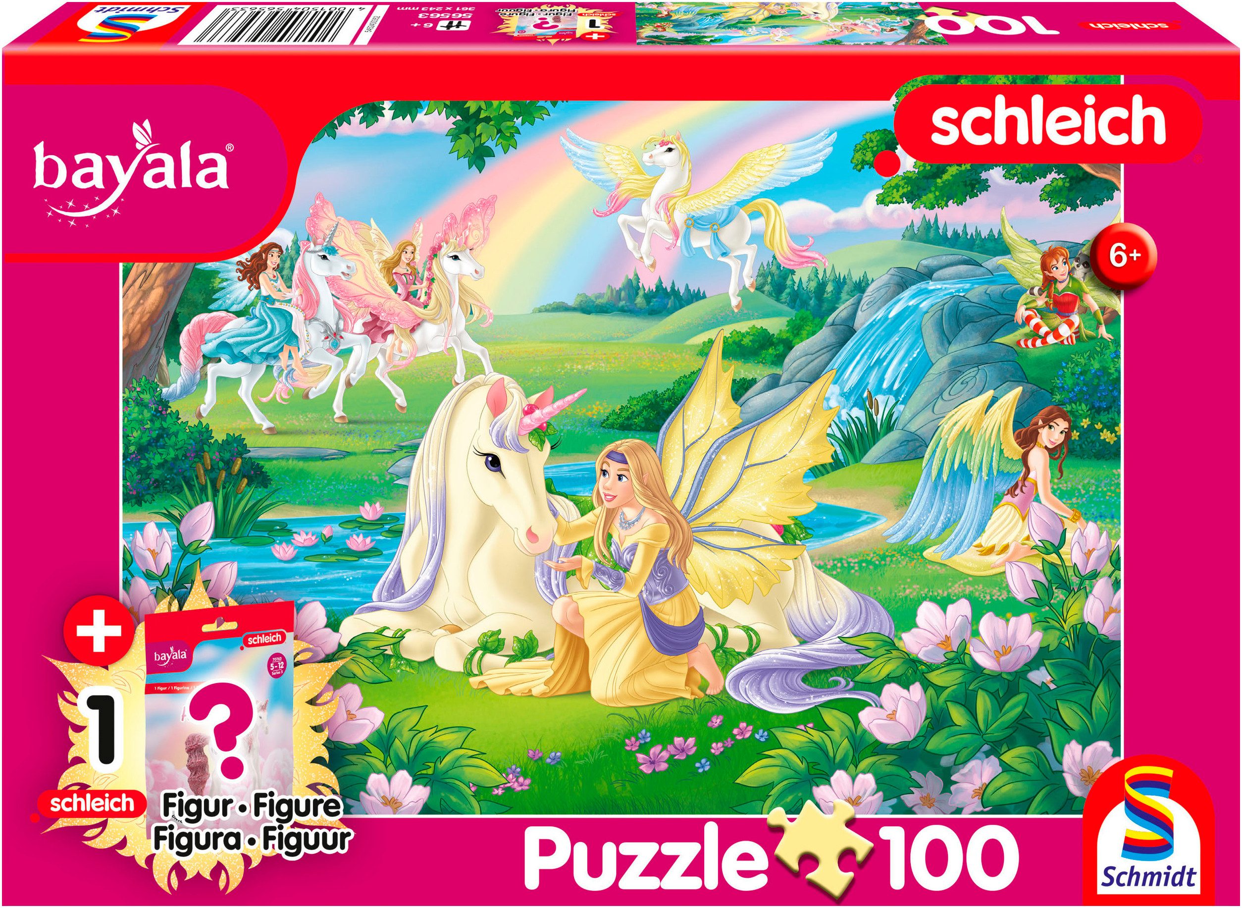 Schmidt Spiele Puzzle Bayala, Magische Einhörner, 100 Puzzleteile, inkl. Sc günstig online kaufen