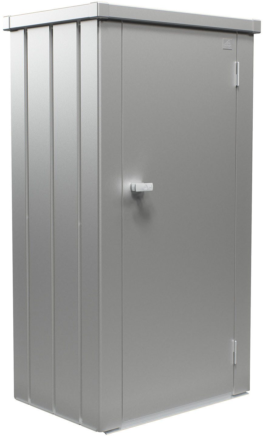 Biohort Mehrzweckschrank Julia Gr. M, verschiedene Farben 77,7x 140,2x 57 cm, Terrassenschrank für kleine Außenflächen