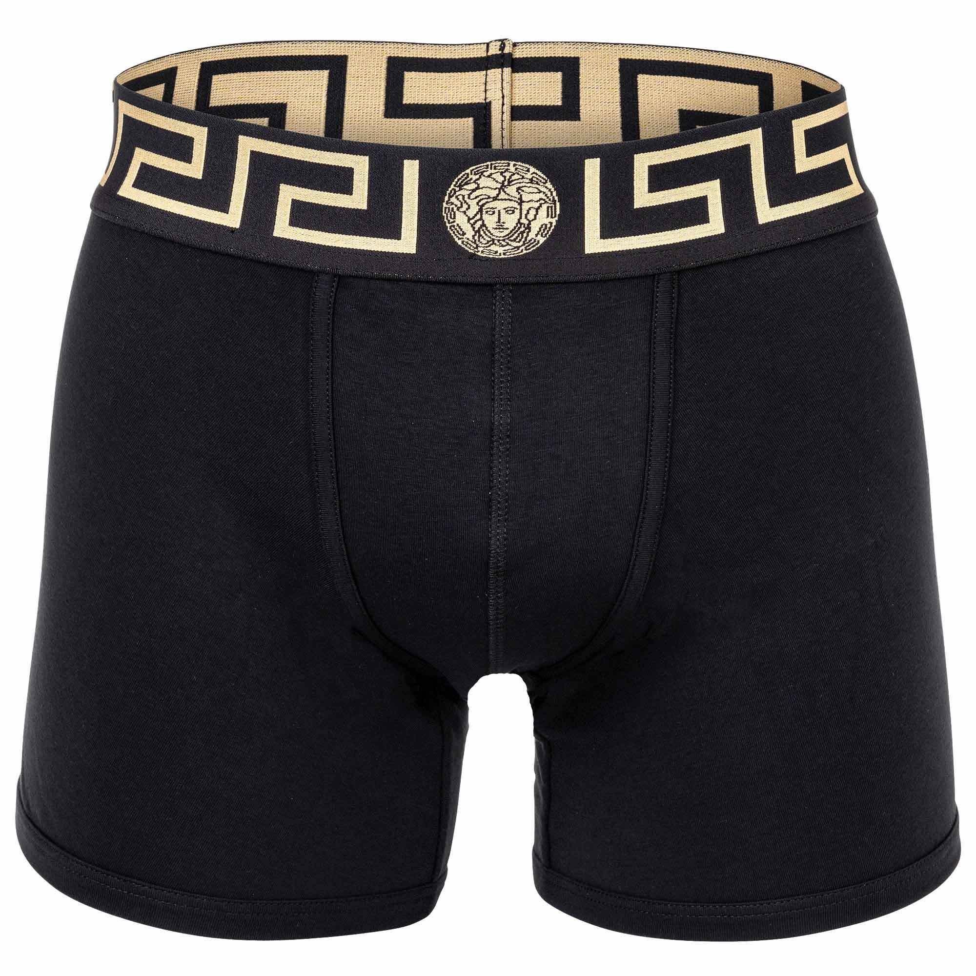 Versace Boxer Herren Boxershorts - TOPEKA, Bi-Stretch, Organic Schwarz