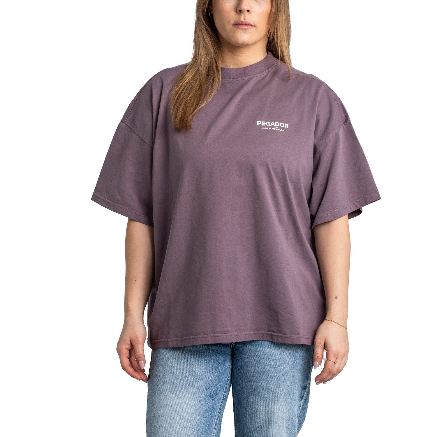 PEGADOR / Damen-Shirt / Jorba Heavy Oversized