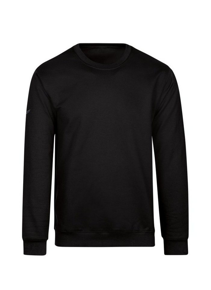 Trigema Sweatshirt TRIGEMA Sweatshirt, TRIGEMA-Schwinge am Arm