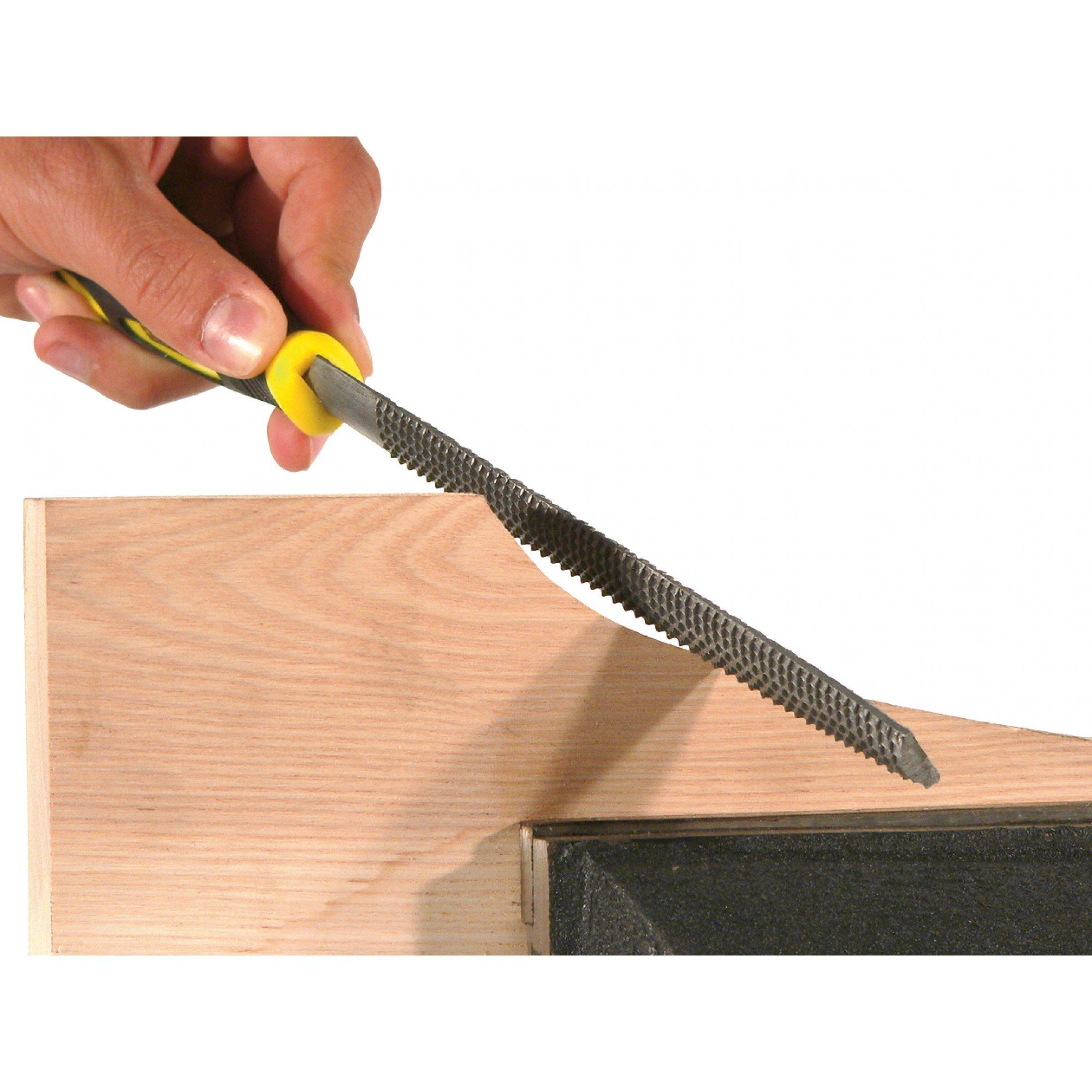 handlichem Holzraspel Raspel mm Triuso 200 2, mit halbrund Kunststoff-Griff Hieb