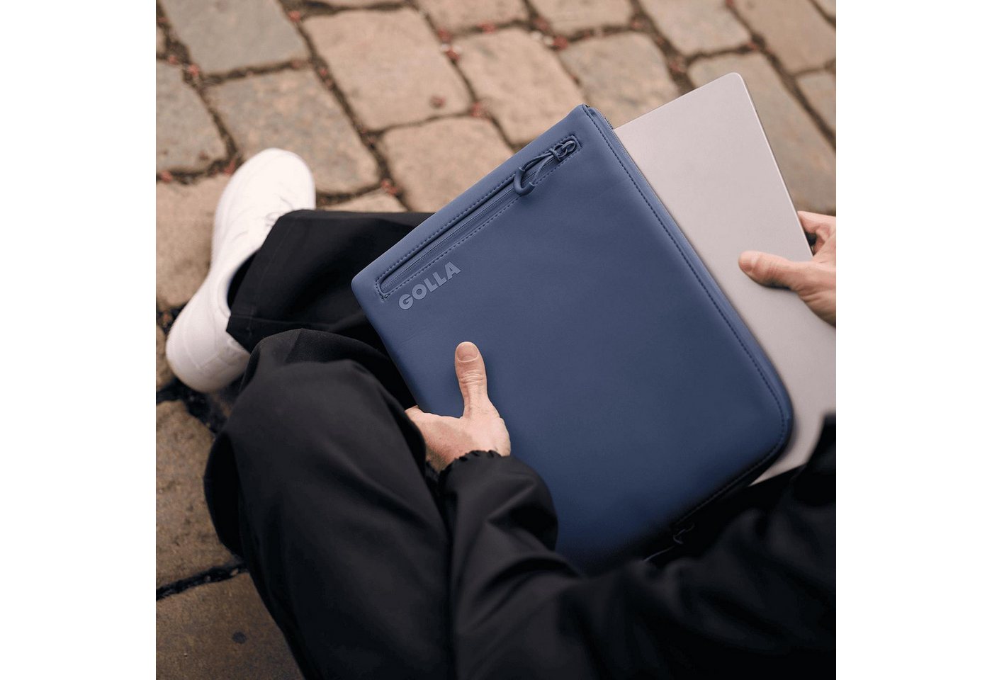 Thumbnail - GOLLA Aufkleber Golla Laptop Sleeve 13" petrol - Laptoptasche Neopren Laptop Tasche +