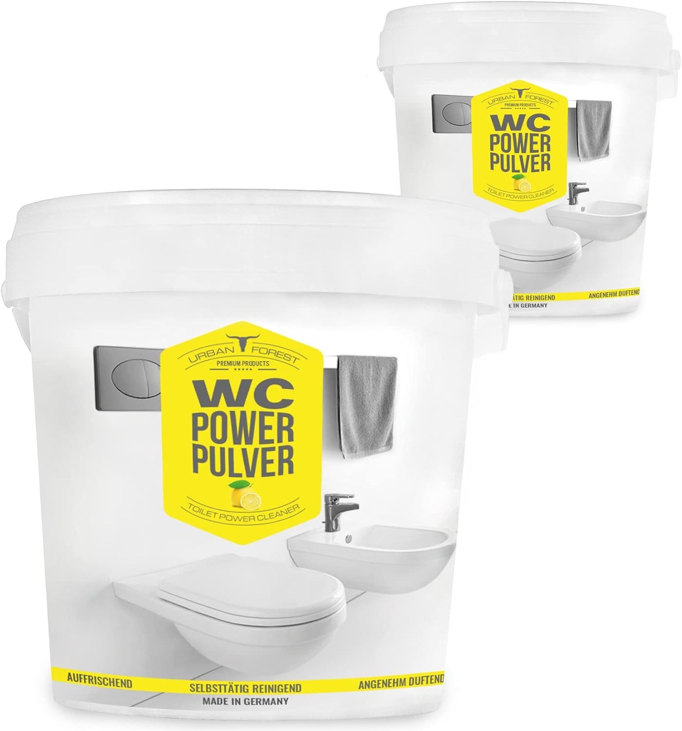 WC Reiniger extra stark, WC Schaum, WC Pulver Badreiniger