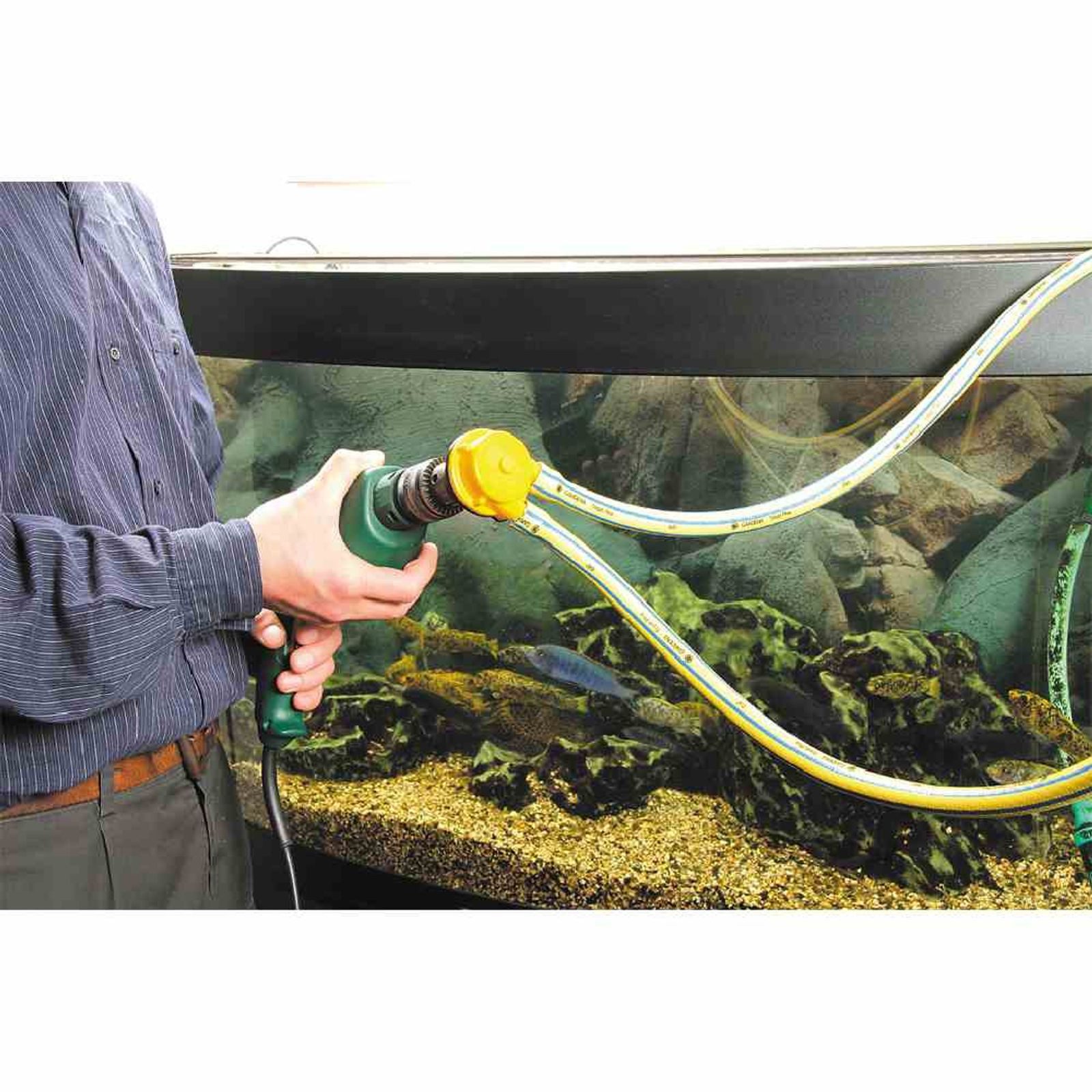 kwb Gartenpumpe Mini Pumpe R 13mm (1/2) selbstansaugende Impellerpumpe Gartenpumpe Be