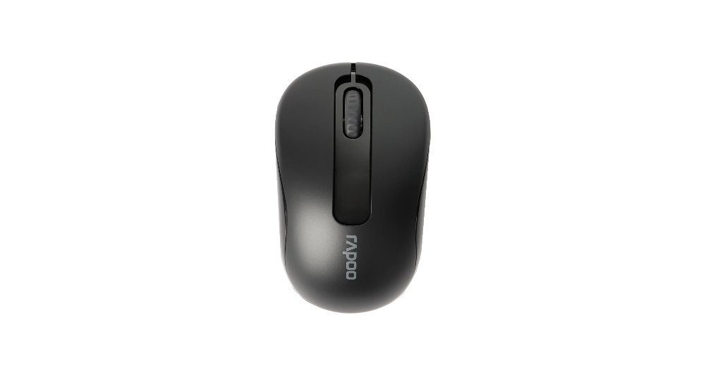 Rapoo M10 Plus kabellose Maus, 2.4 GHz Wireless Verbindung, 1000 DPI Maus ( Funk), Hochauflösender Sensor mit 1000 DPI
