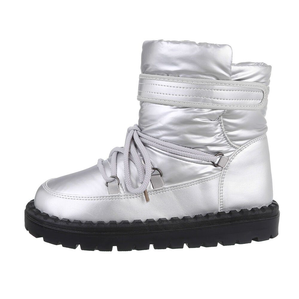 Ital-Design Damen Snowboots Freizeit Snowboots