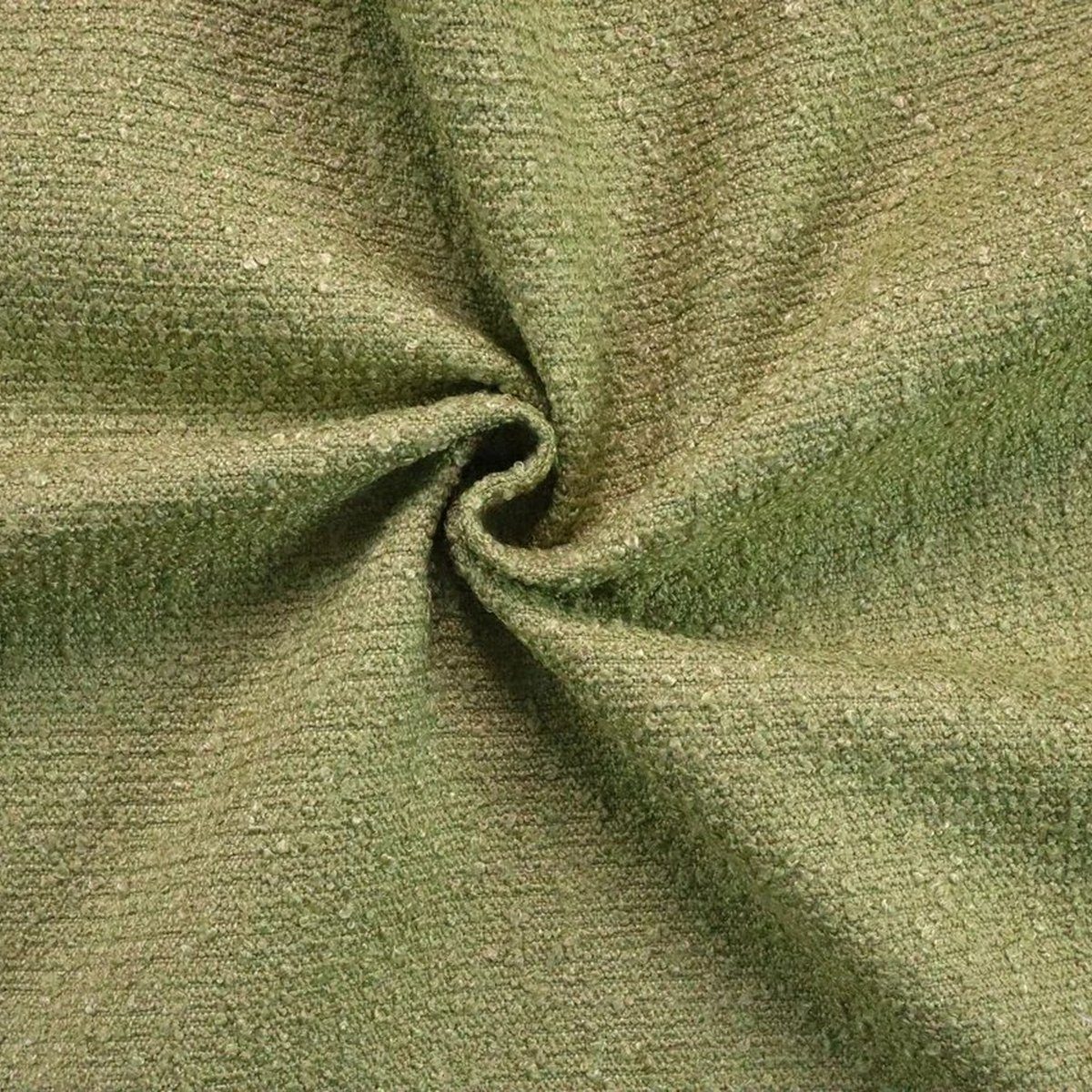 Stofferia Stoff Outdoorstoff Recycling Jacquard Siracusa Ahorngrün, Breite 140 cm, Meterware
