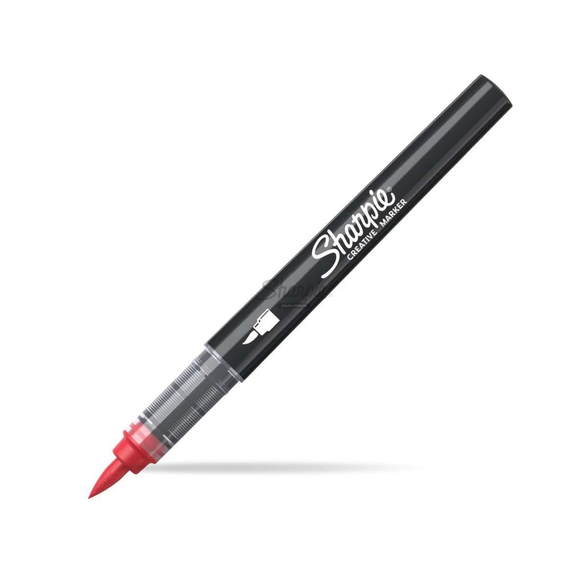 Sharpie Marker Sharpie 2218113 Marker 1 Stück(e) Pinselspitze Rot
