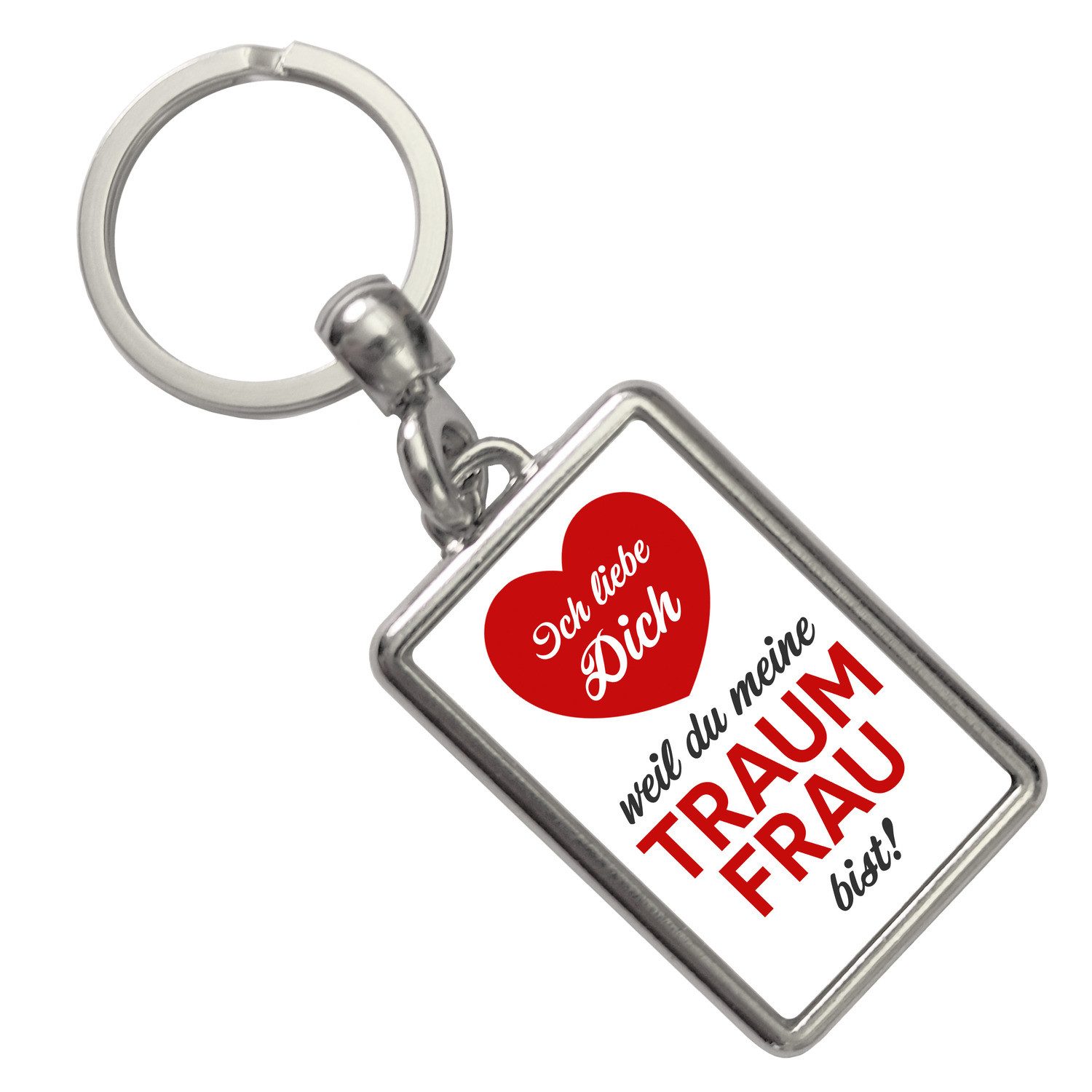 speecheese Schlüsselanhänger Ich liebe dich weil günstig online kaufen