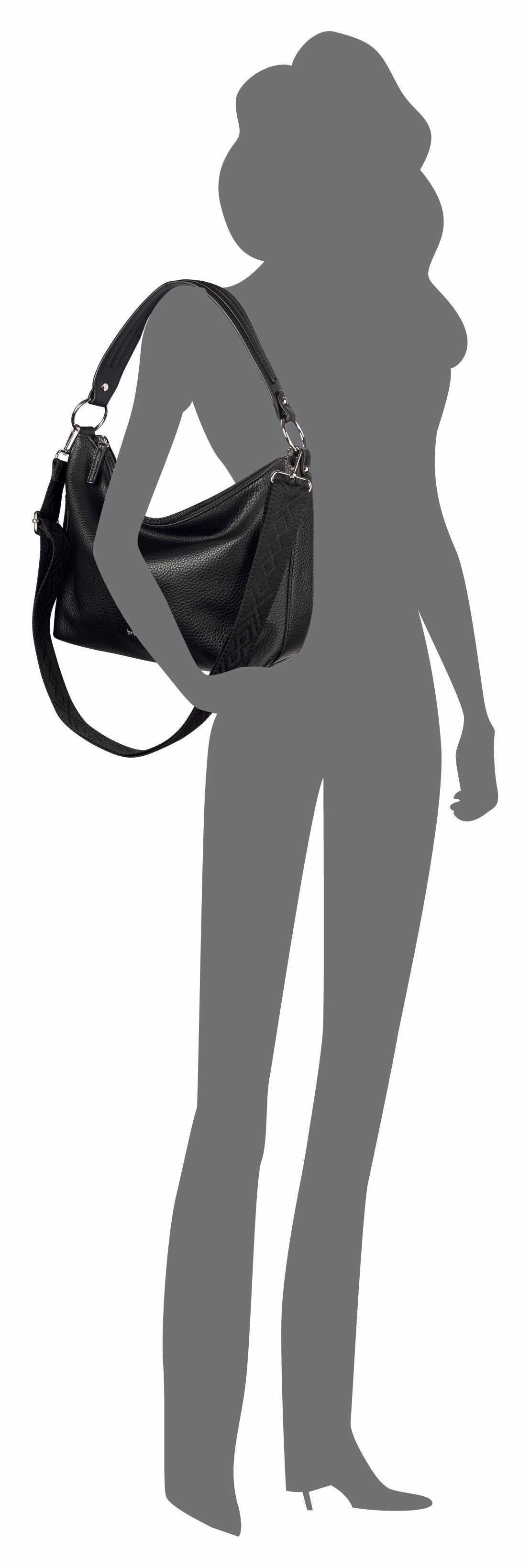 Bruno Banani Schultertasche Amalfi, Handtasche Damen Tasche Schulterriemen günstig online kaufen