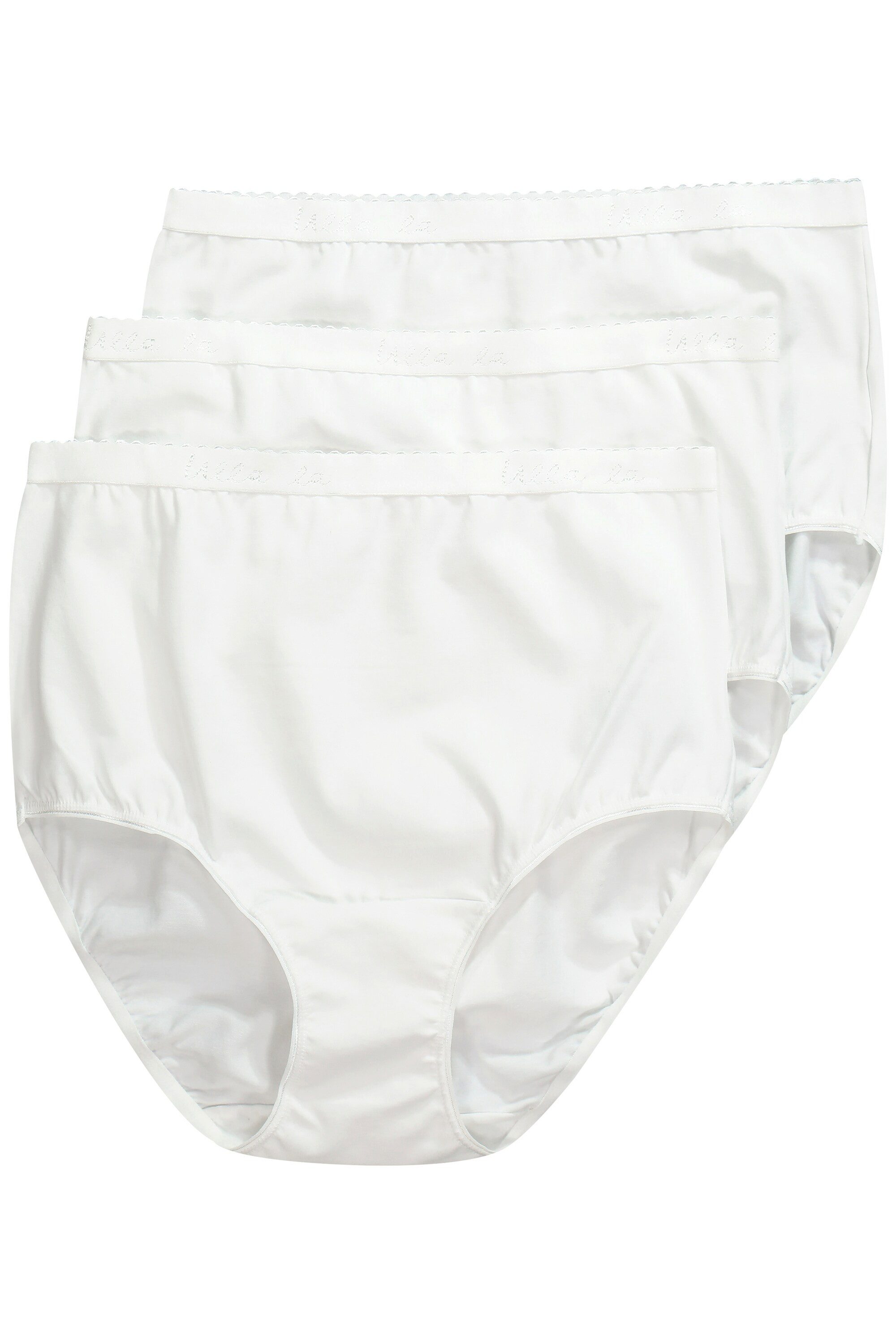 Ulla Popken Slip Maxislips 3er-Pack High Waist (3-St)