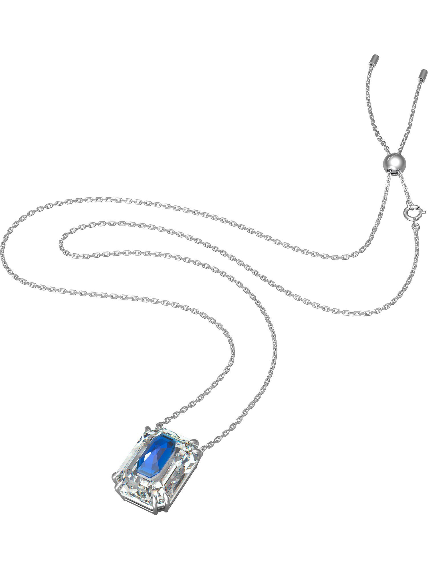 Collier Swarovski Damen-Kette Metall Swarovski-Kristall