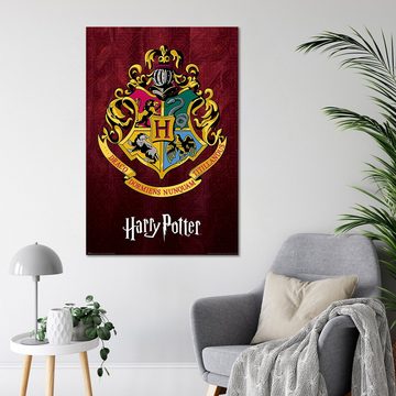 PYRAMID Poster Harry Potter Poster Hogwarts School Crest 61 x 91,5 cm